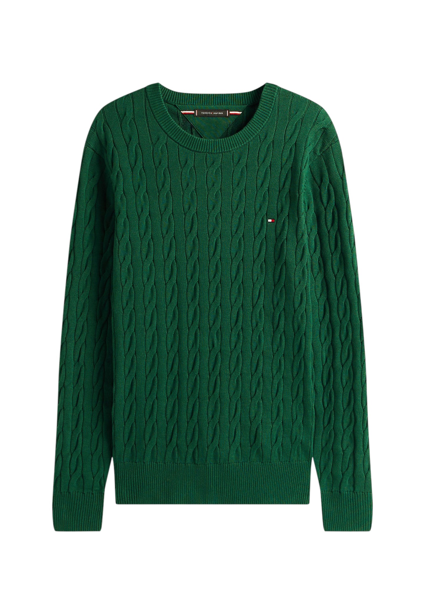 Maglione A Girocollo Uomo Tommy Hilfiger Classic Cotton Cable MW0MW33132