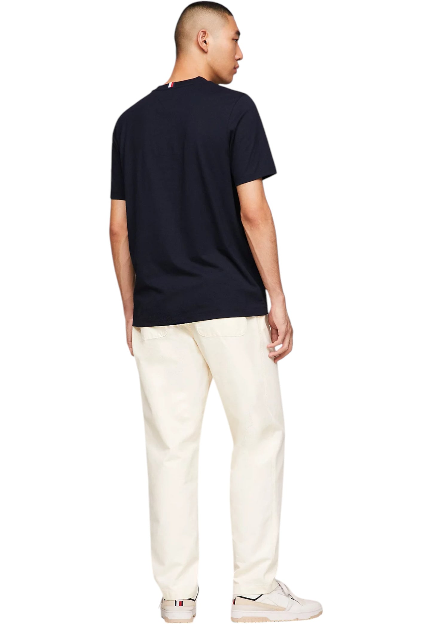 T-Shirt Manica Corta Uomo Tommy Hilfiger  Script Logo