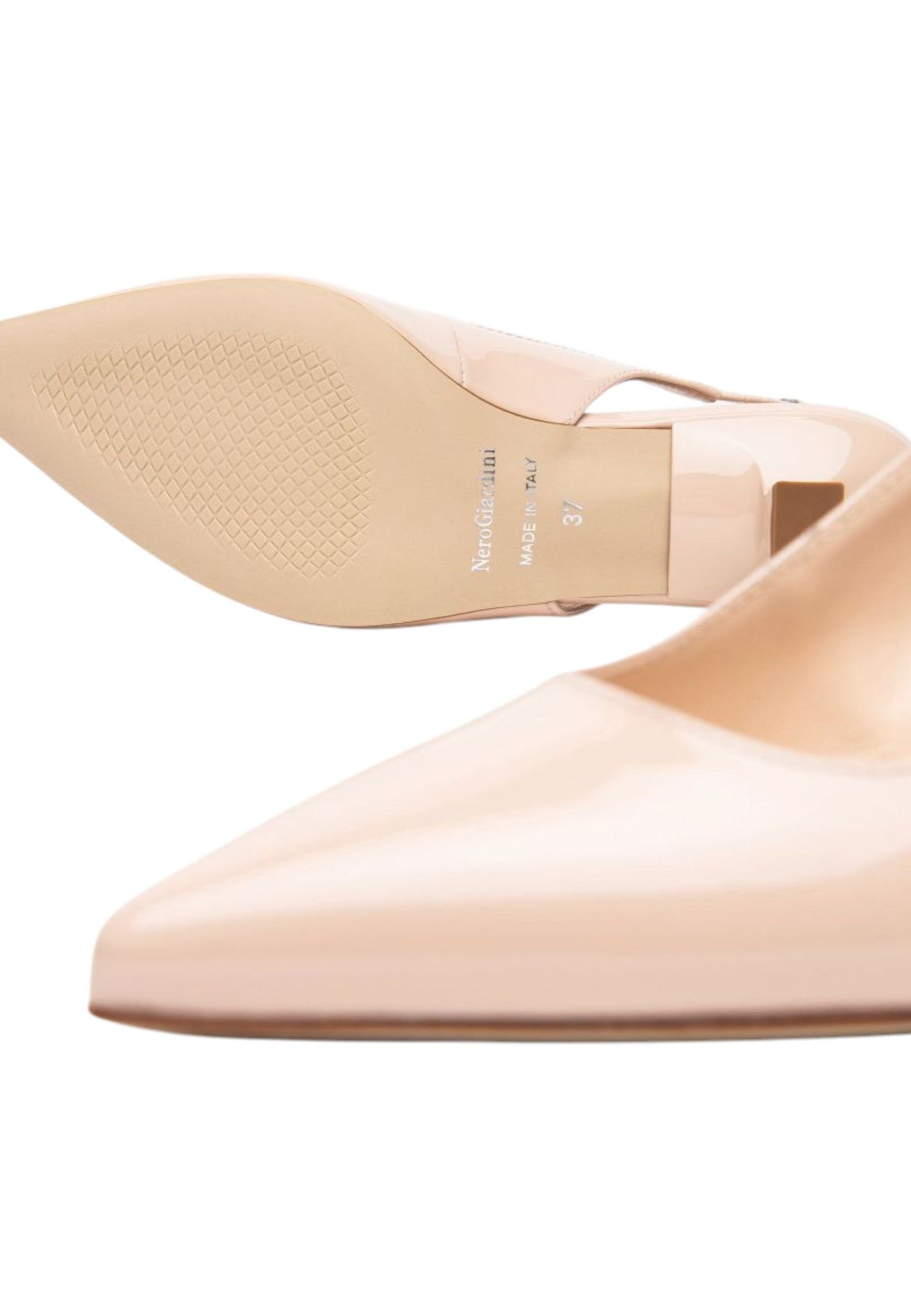 Sling Back Donna Nero Giardini Tacco 5 CM