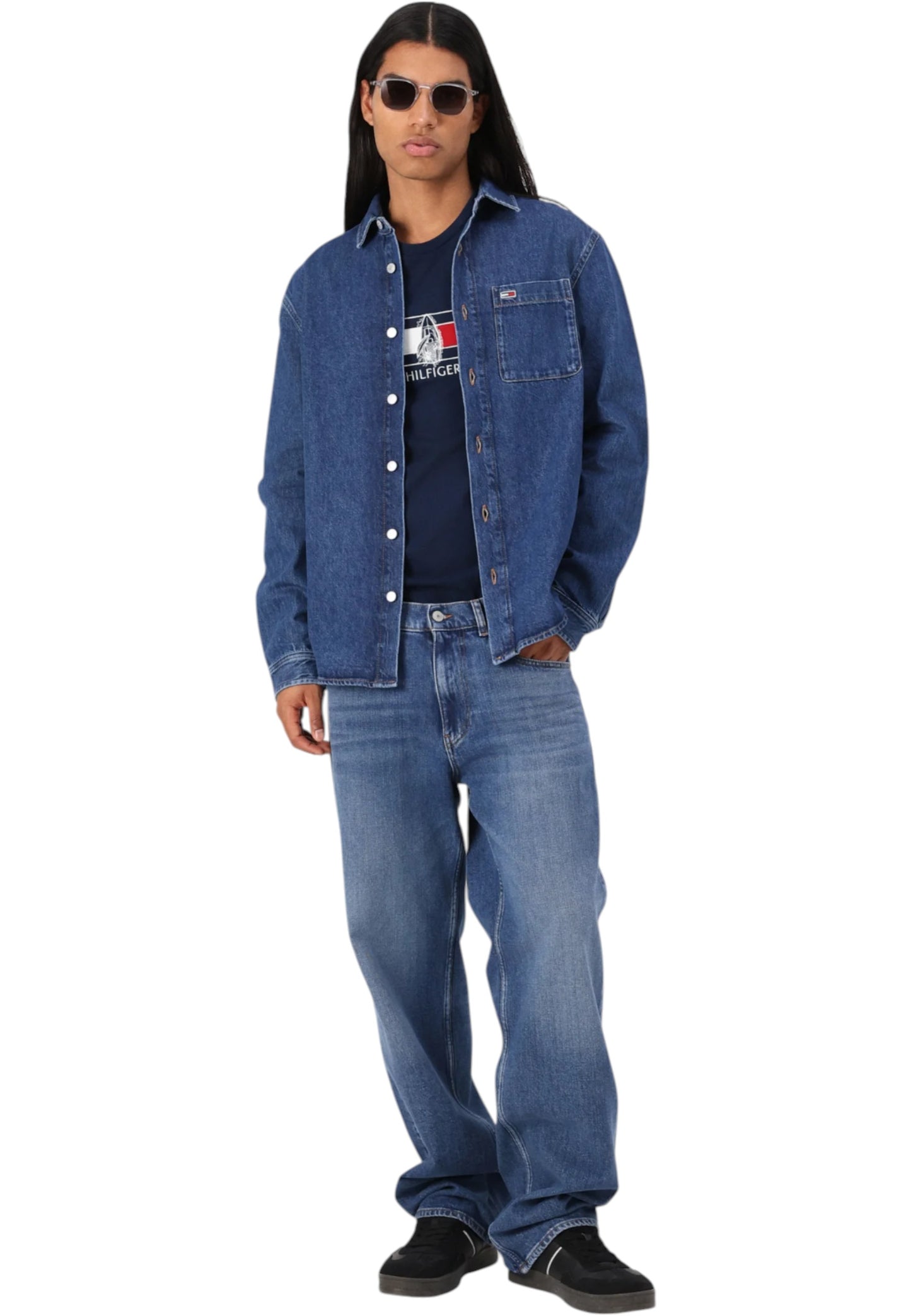 Camicia Manica lunga Uomo Tommy Jeans