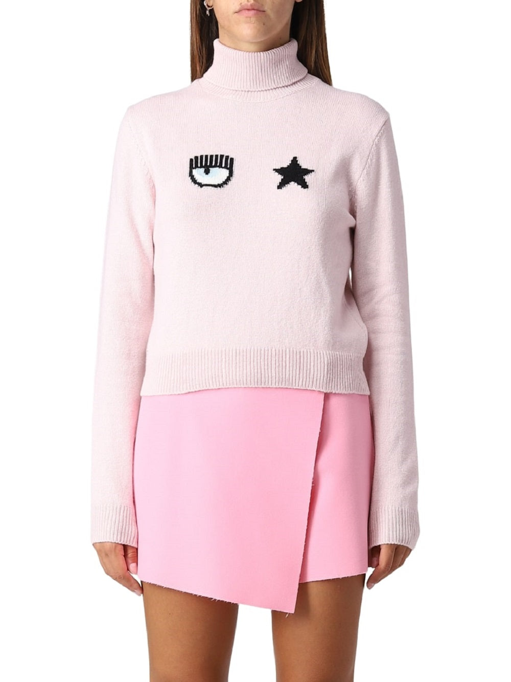 Maglione Collo Alto Donna Chiara Ferragni 73CBFM28CMA10