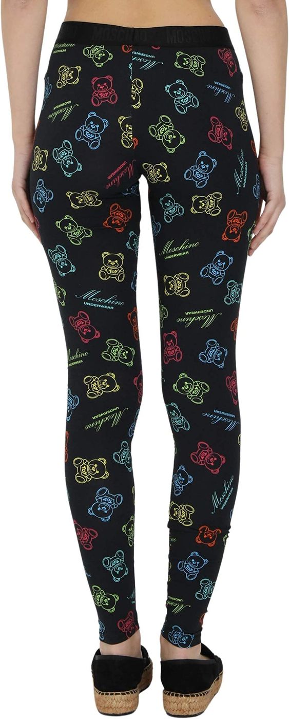 Pantaloni Leggings Donna Moschino A43079008