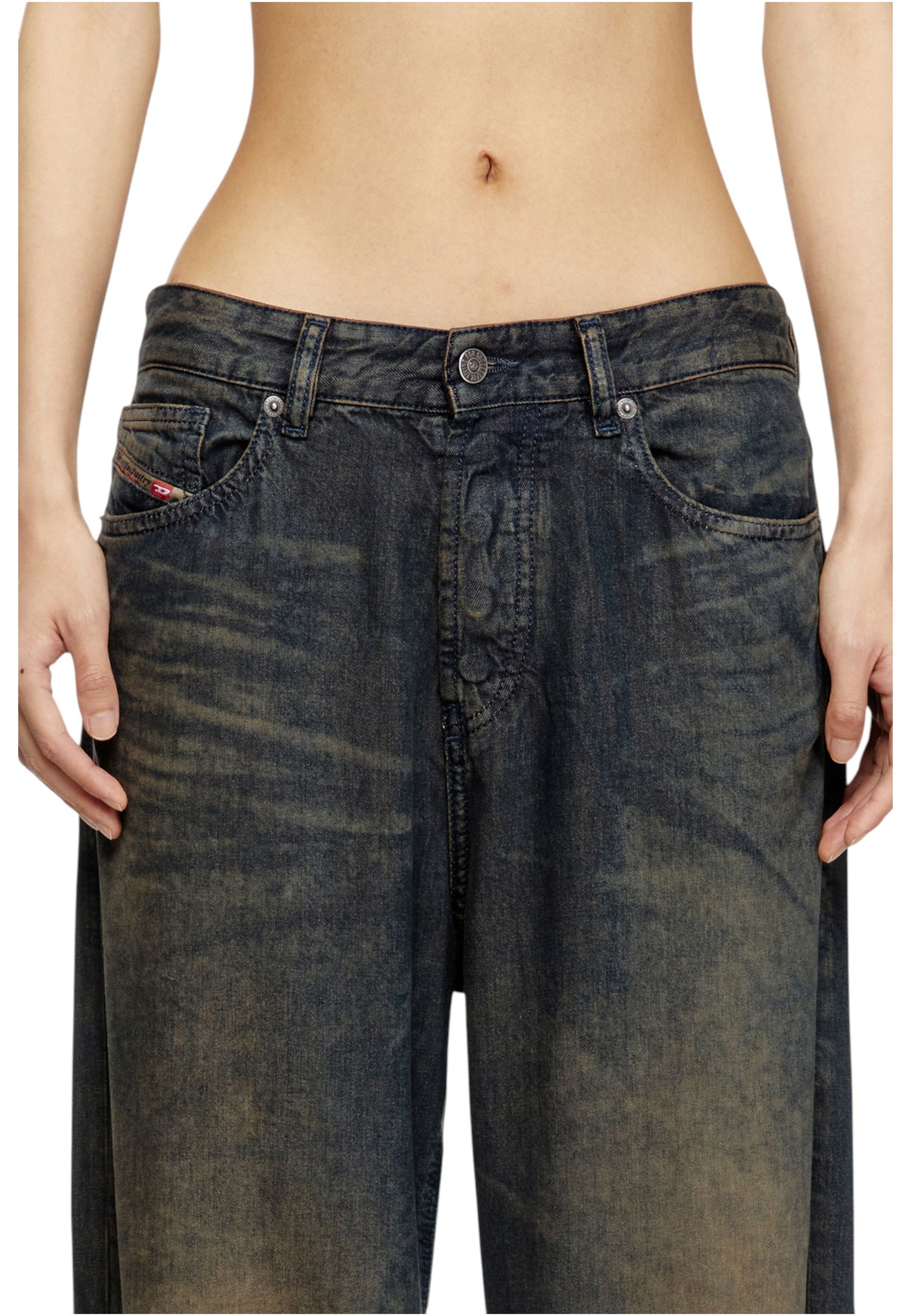 Pantaloni 5 Tasche Donna Diesel 1996 D-Sire-S2 A19282068TF