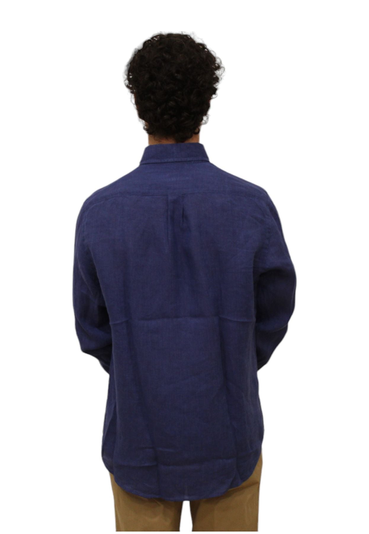Camicia Manica lunga Uomo Harmont & Blaine In Lino CRL014T10883B