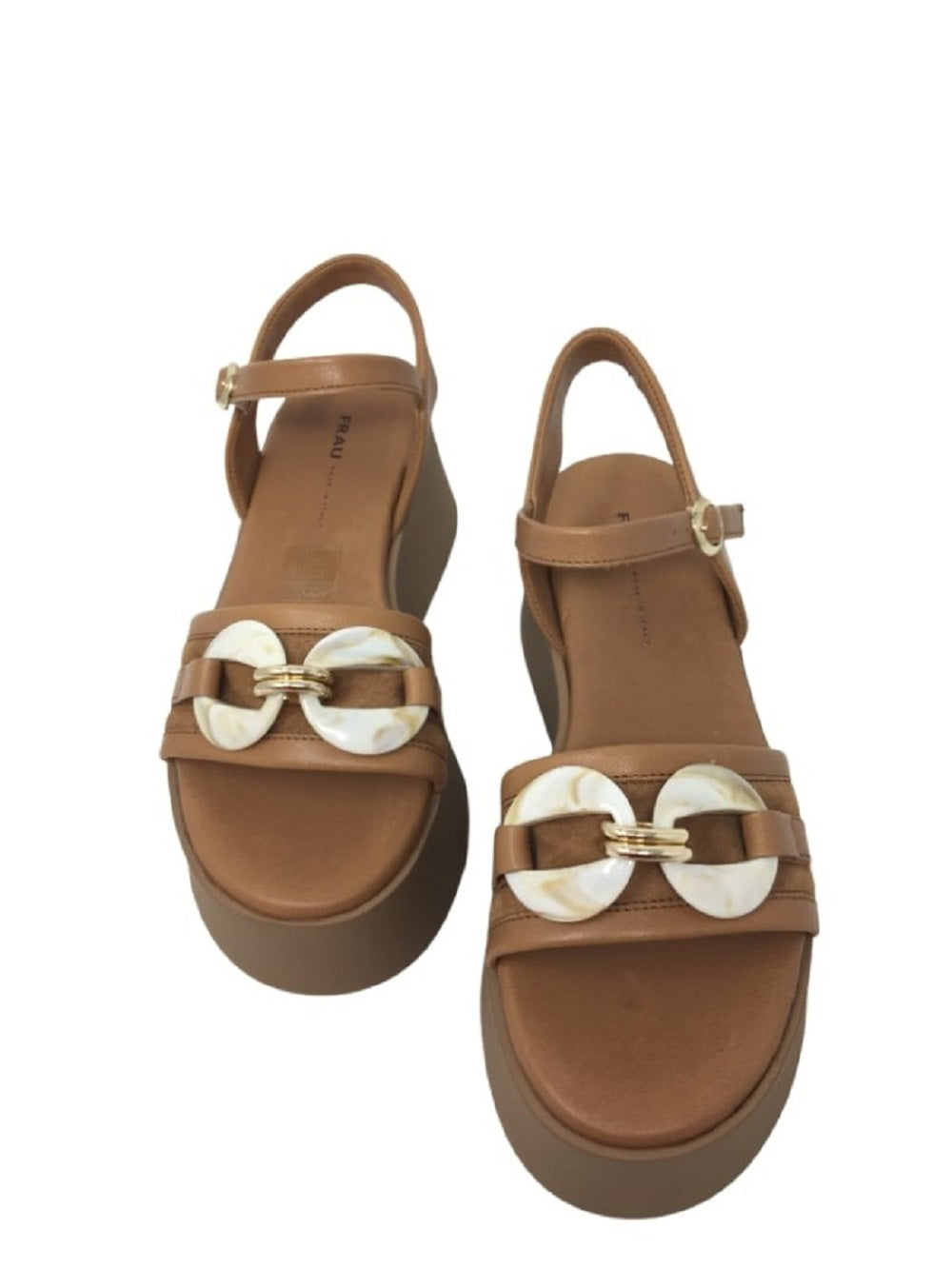 Sandali Con Zeppa Donna Frau 88B5