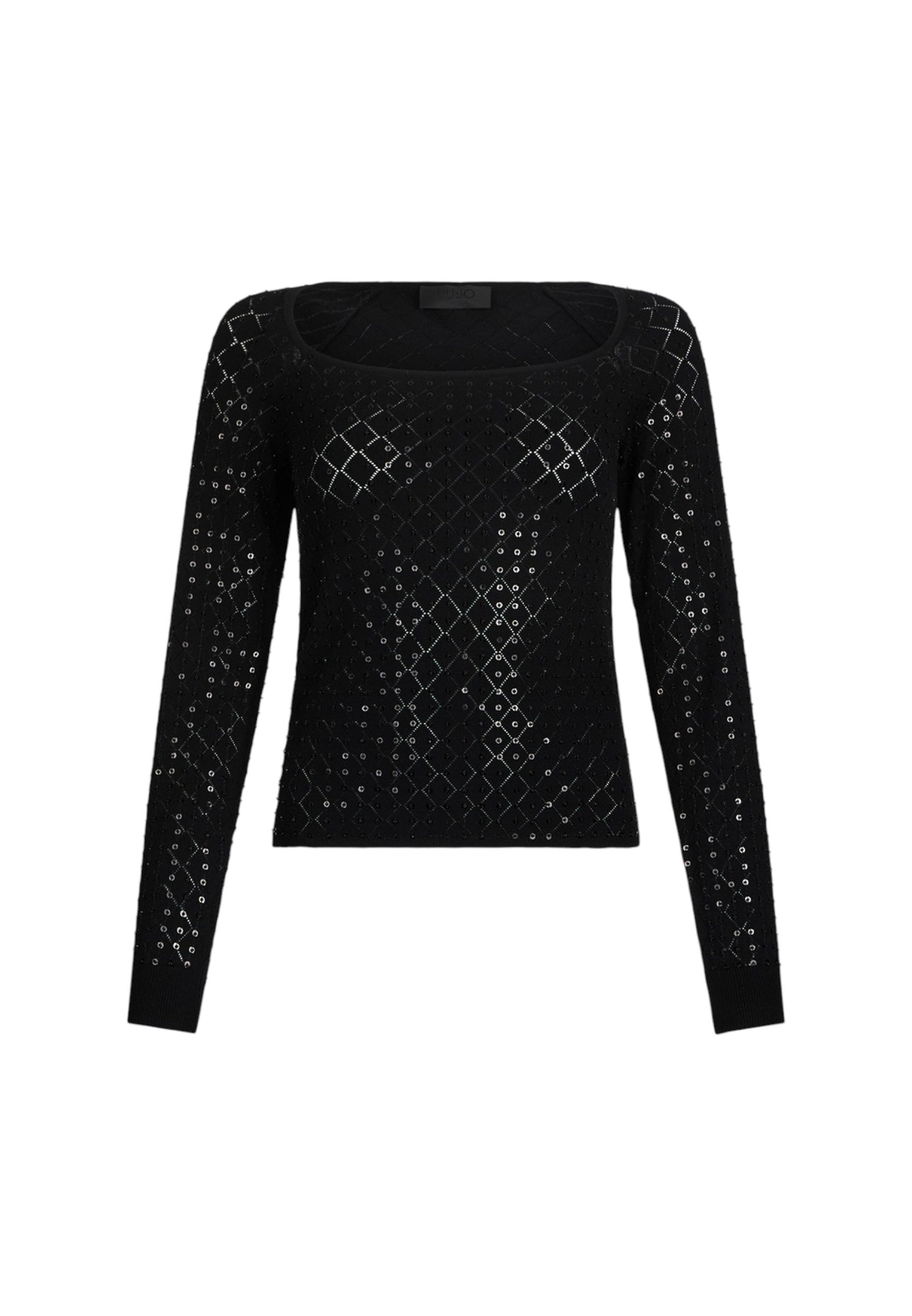 Maglia Donna Liu Jo Con Paillettes CF5027MS18F