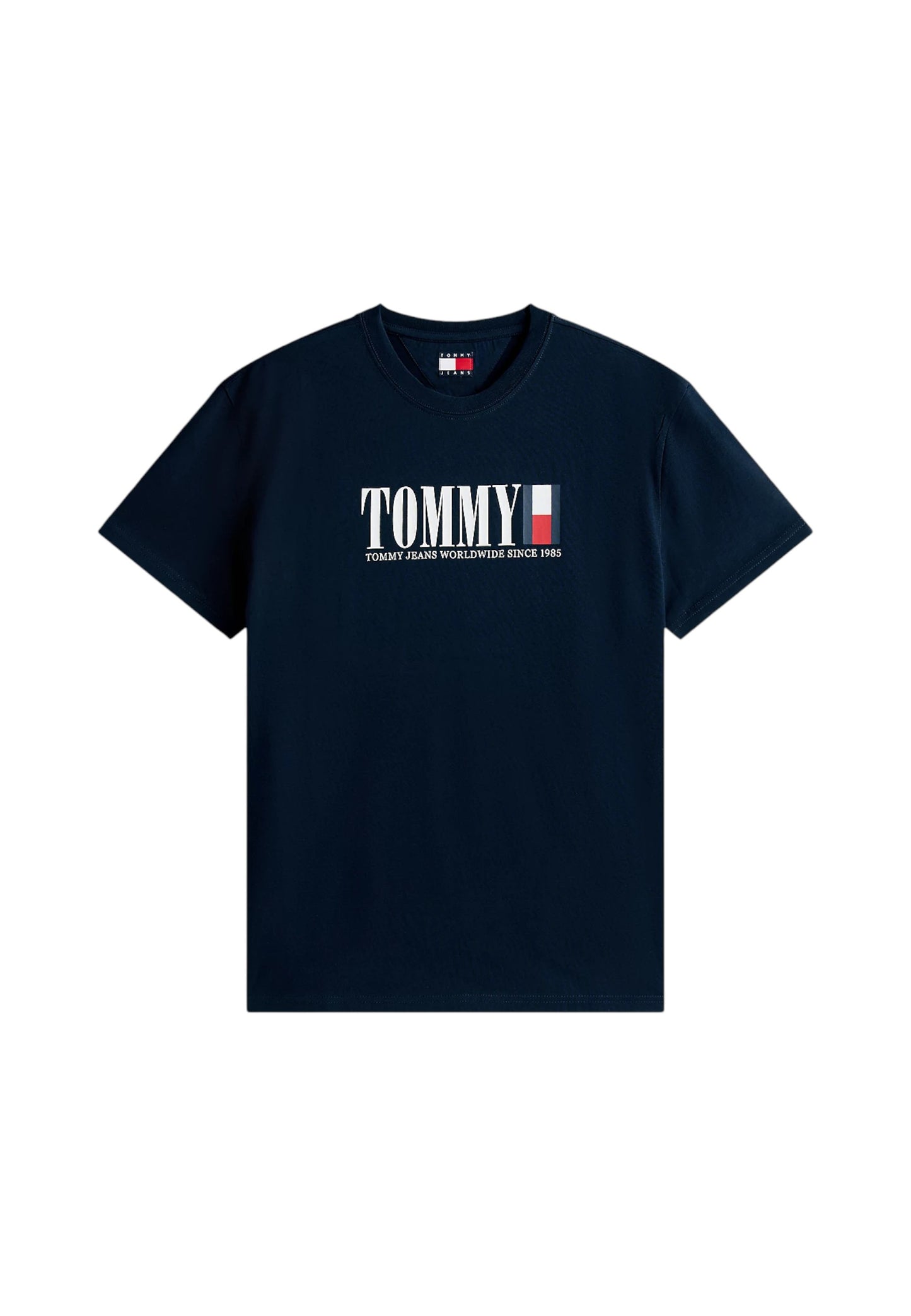 T-Shirt Manica Corta Uomo Tommy Jeans Tjm Regular Tommy Dna Flag DM0DM21941
