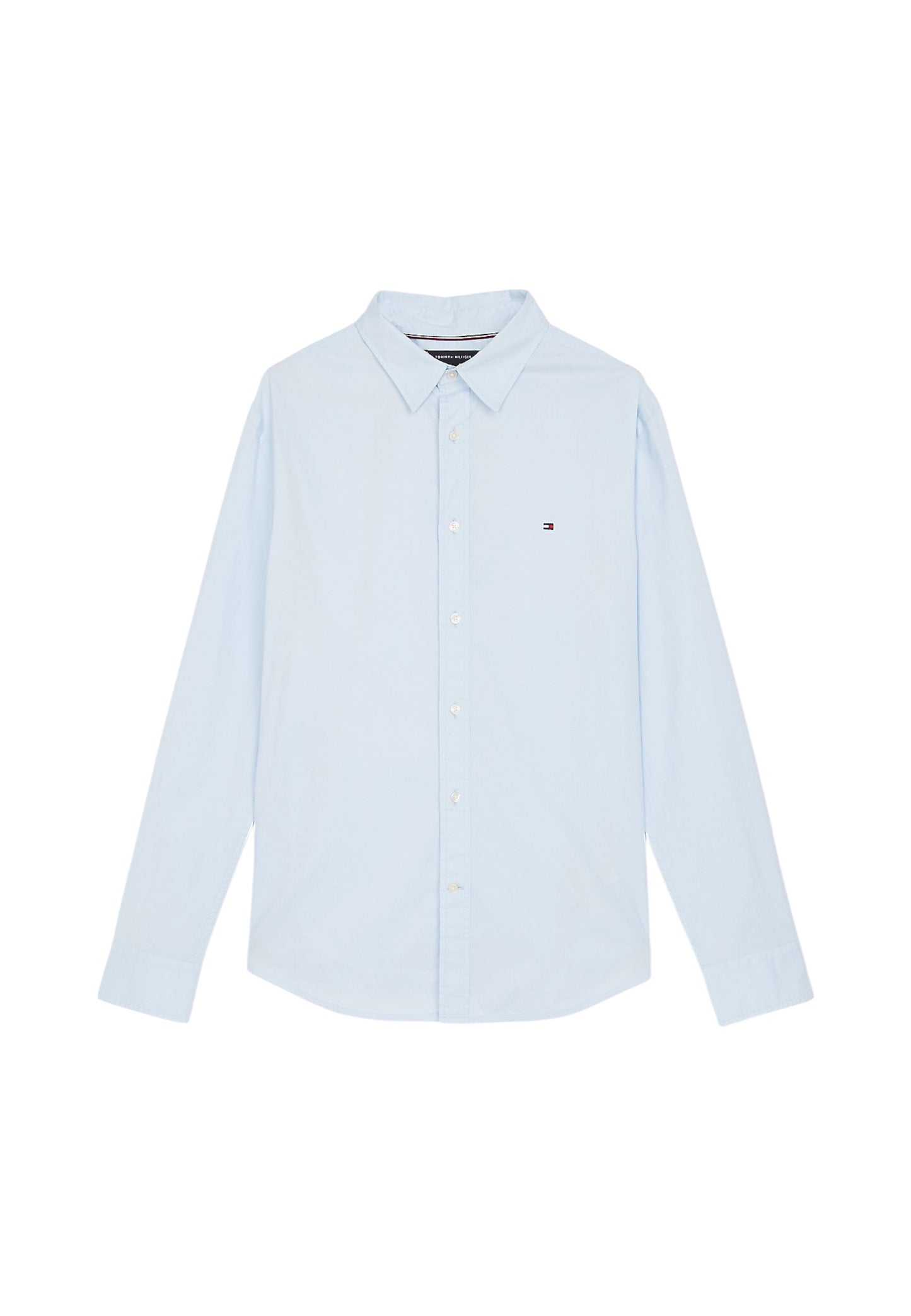 Camicia Manica lunga Uomo Tommy Hilfiger  Flex Poplin Kent Col