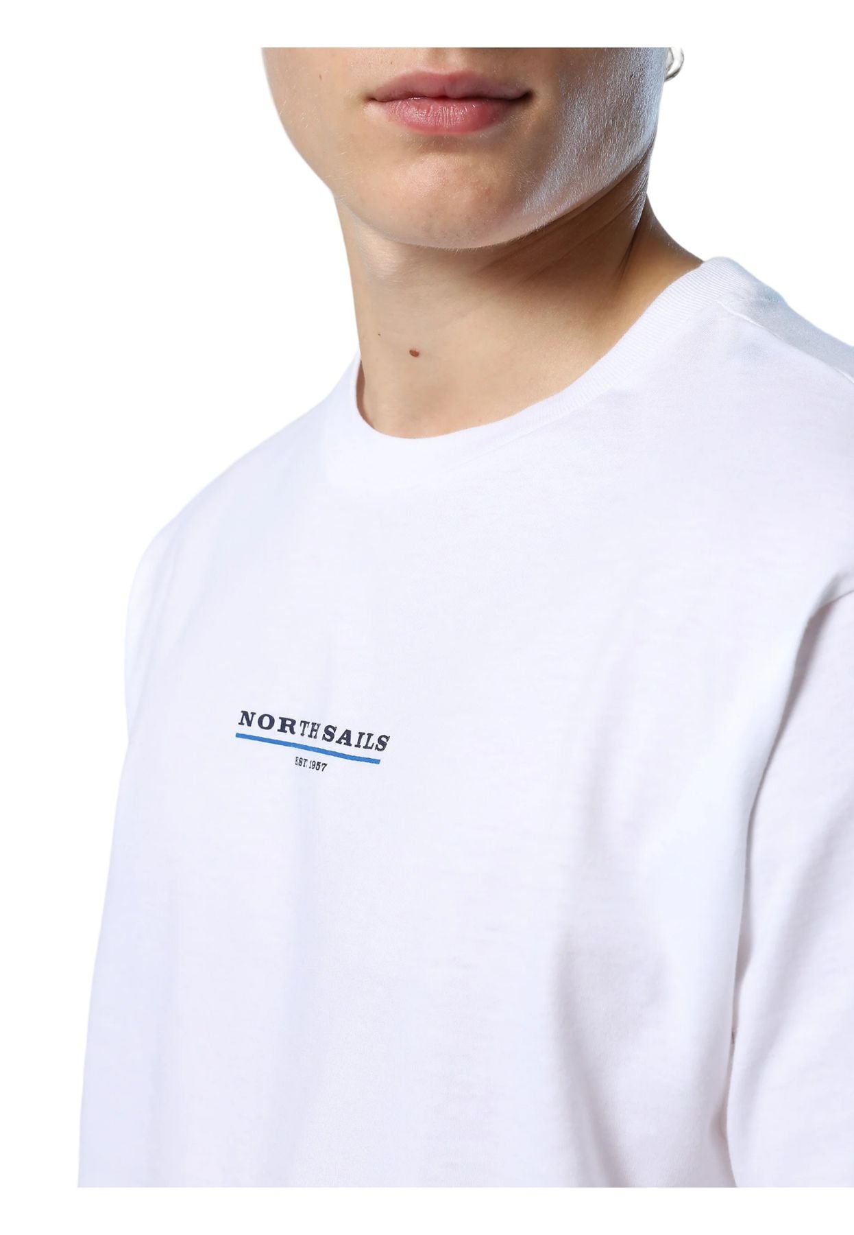 T-Shirt Manica Corta Uomo North Sails Con Stampa Lettering 692839
