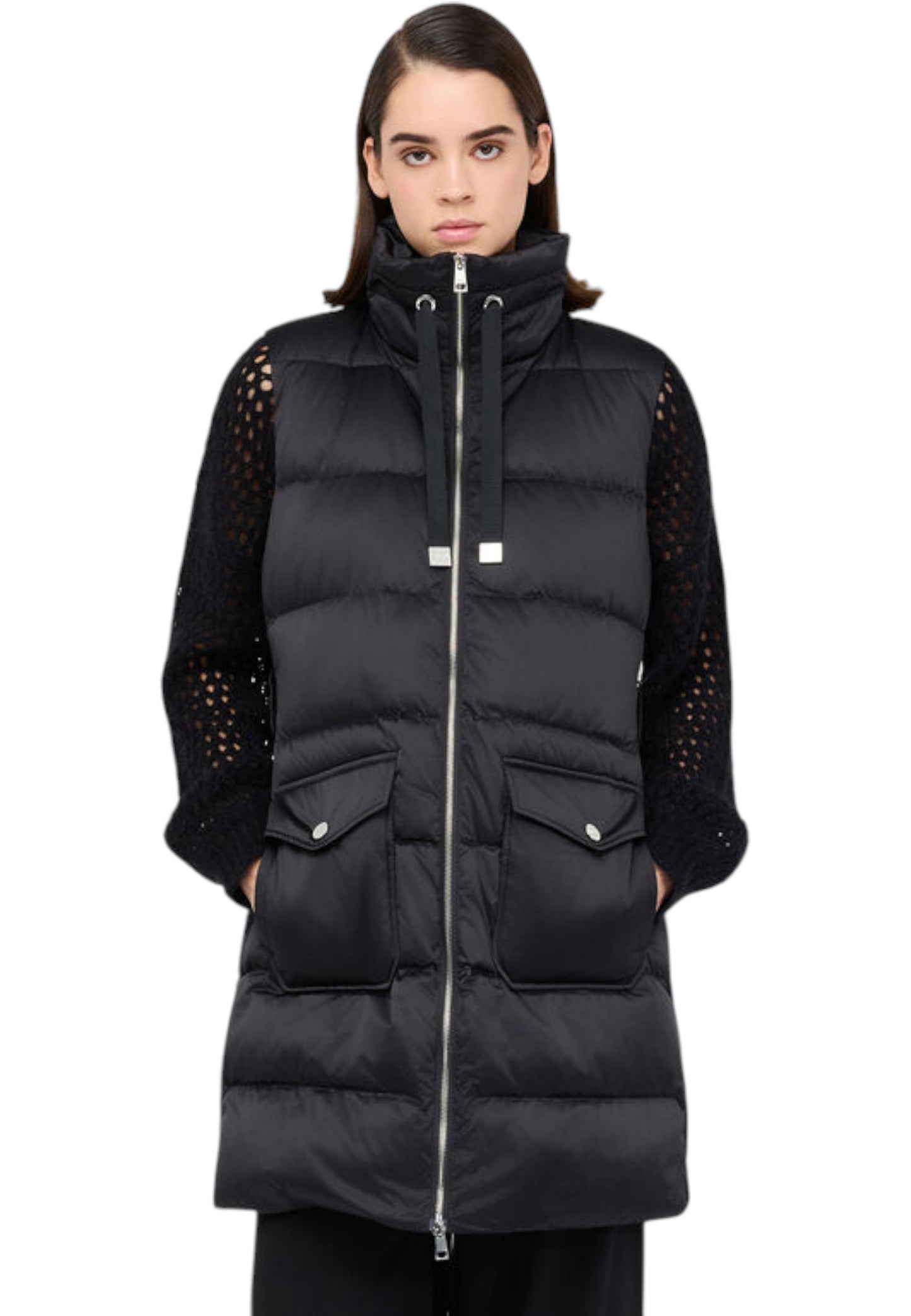 Gilet Donna Liu Jo Lungo Imbottito MF5292T017A
