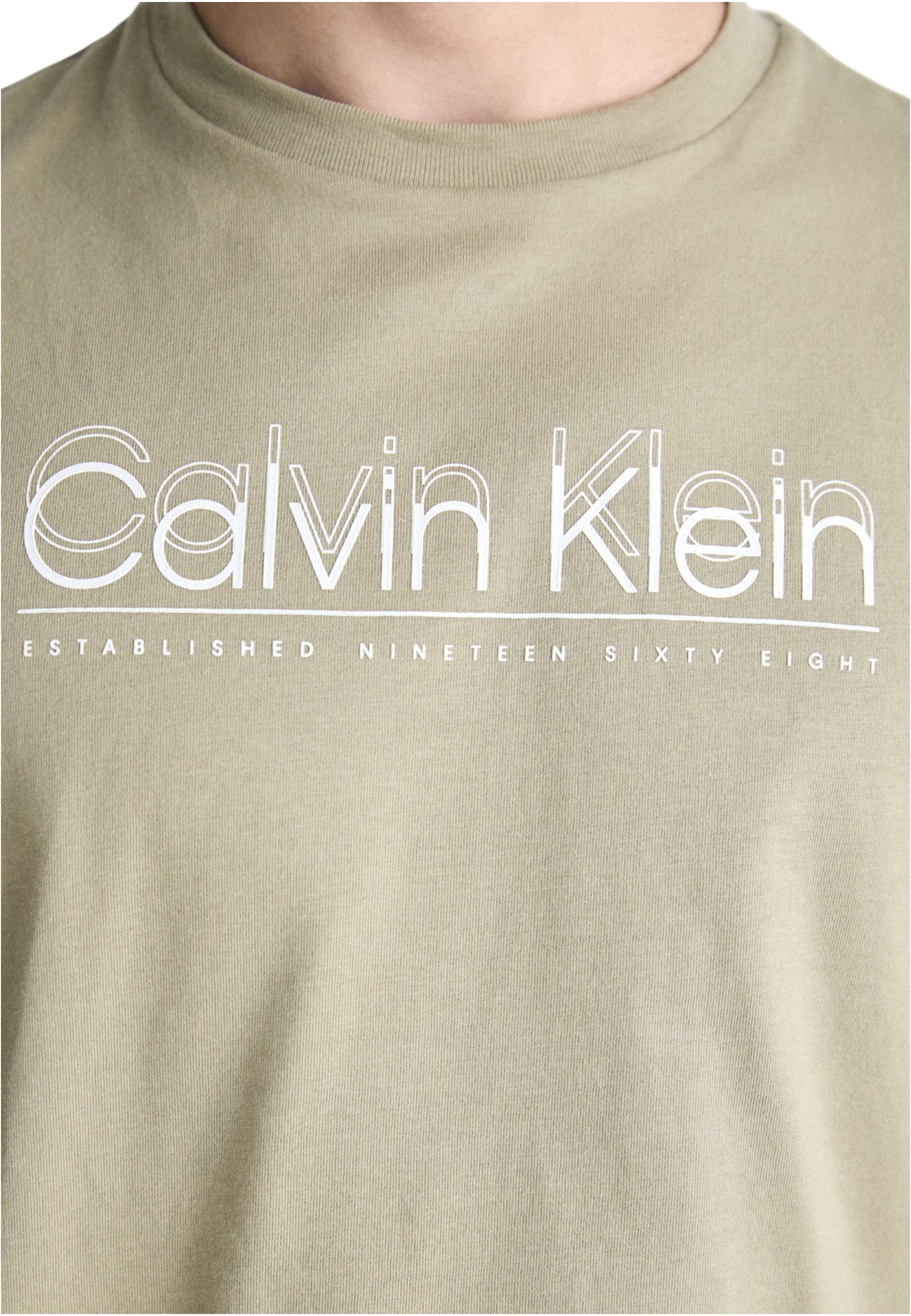 T-Shirt Manica Corta Uomo Calvin klein