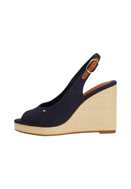 Sandali Con Zeppa Donna Tommy Hilfiger  Flag High Wedge