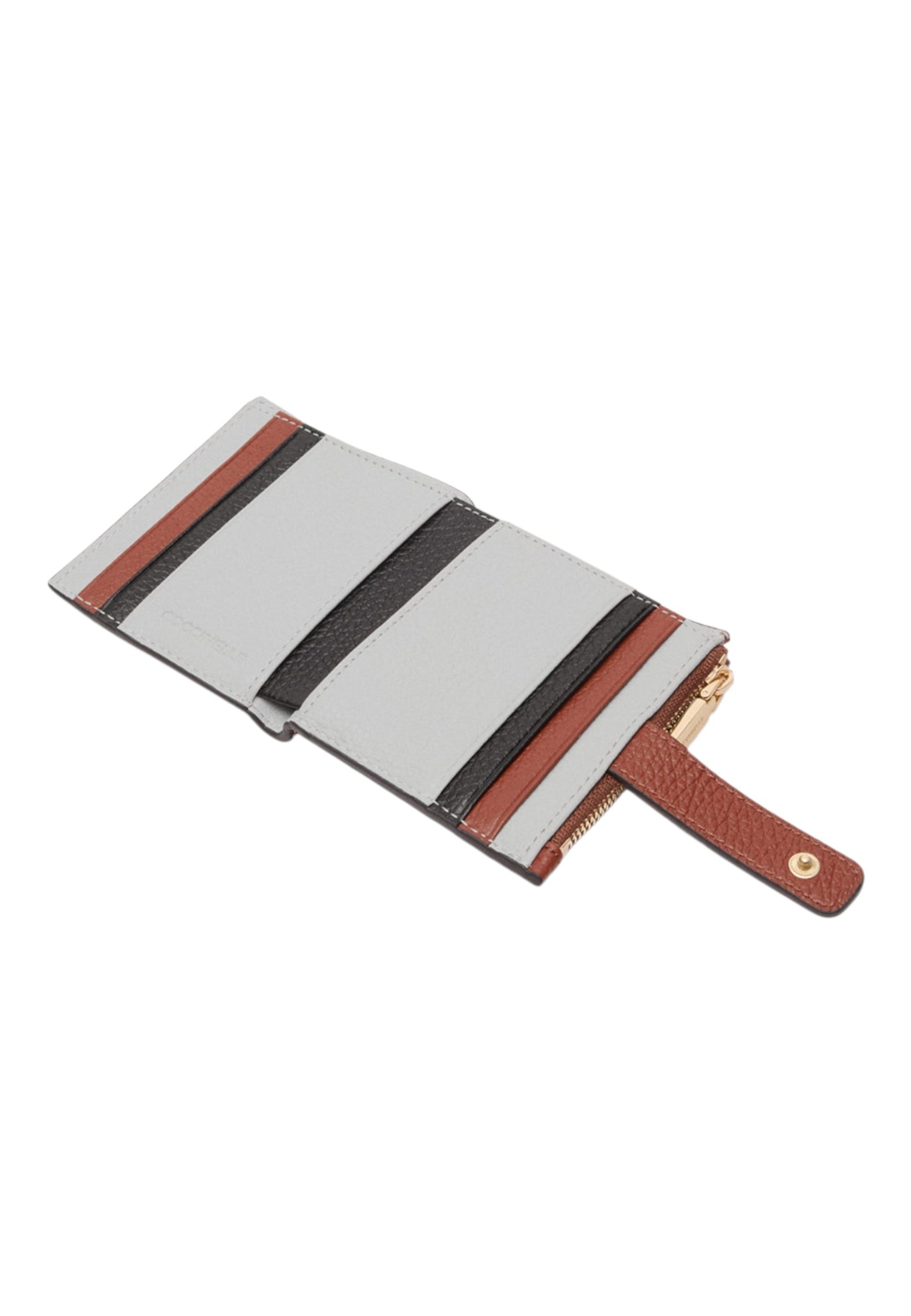 Portafoglio Con Zip Donna Coccinelle Piccolo Metallic Tricolor E2M1011F701