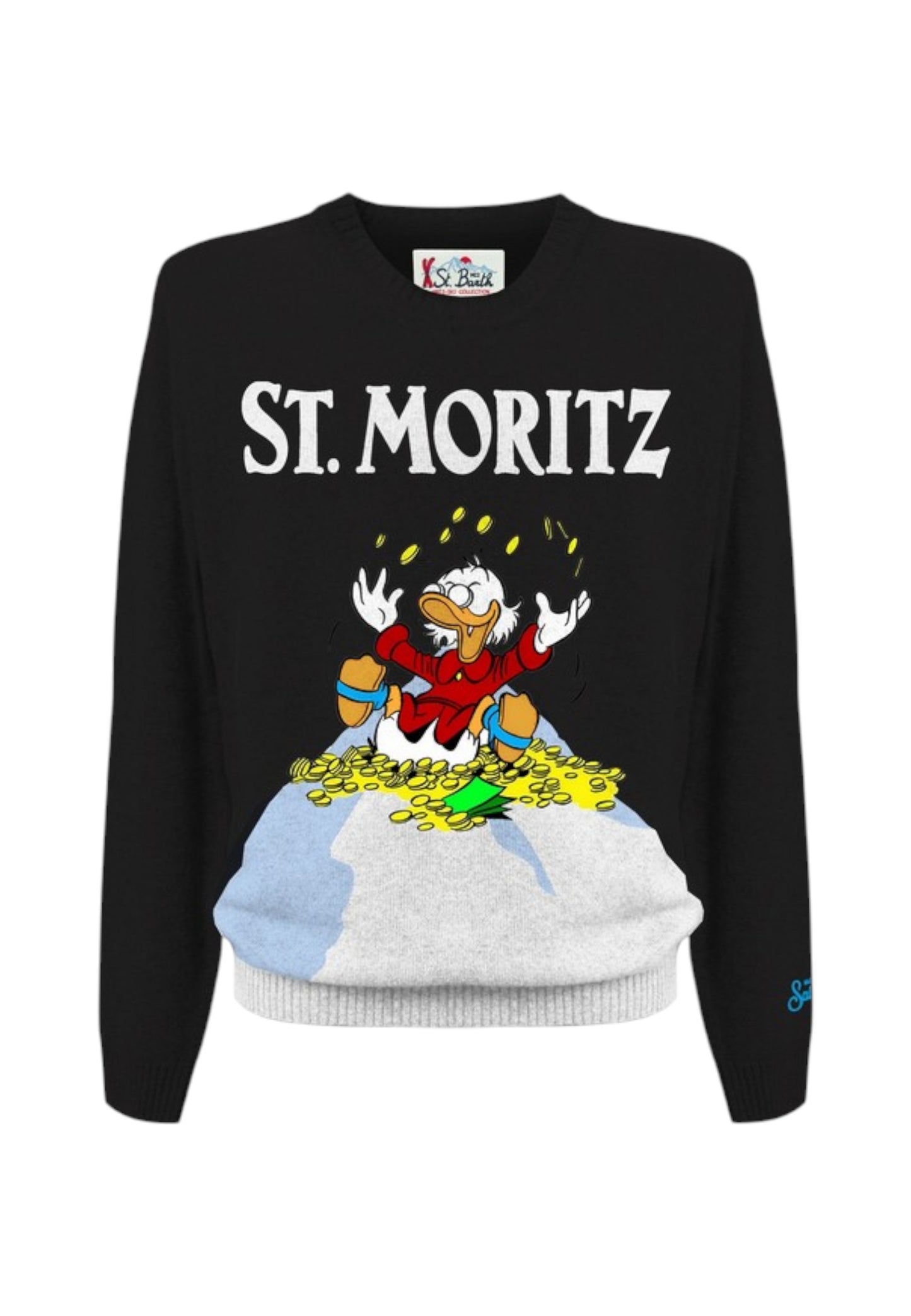 Maglione A Girocollo Uomo Mc2 Saint Barth Scrooge Top Heron C HER0011