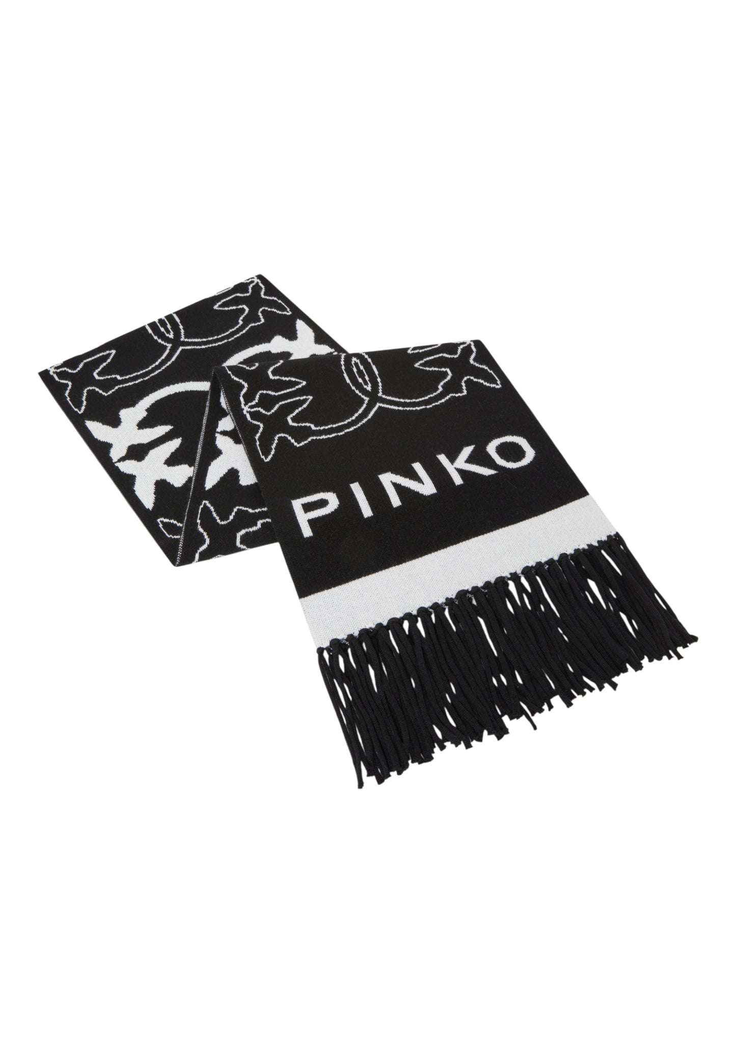 Sciarpa Donna Pinko Jacquard Logo Svezia 105992A2YO