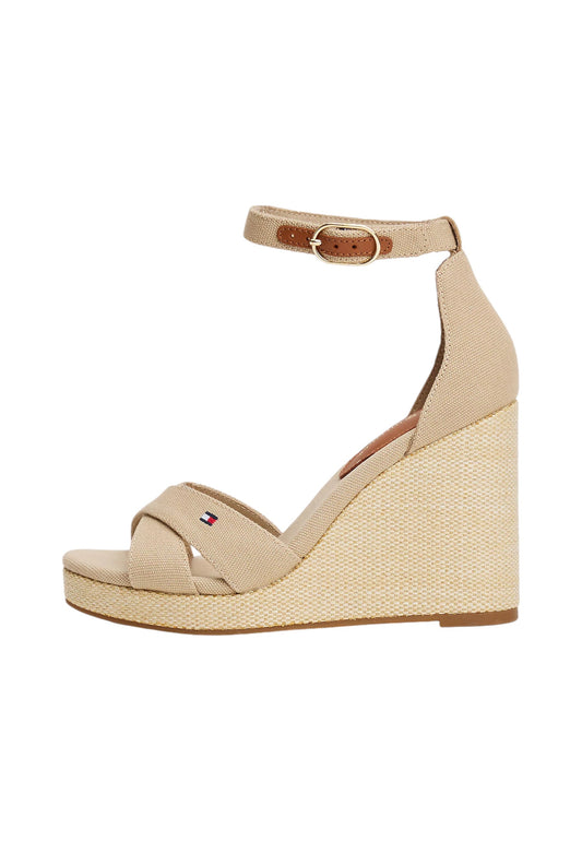 Sandali Con Zeppa Donna Tommy Hilfiger  Flag High Wedge