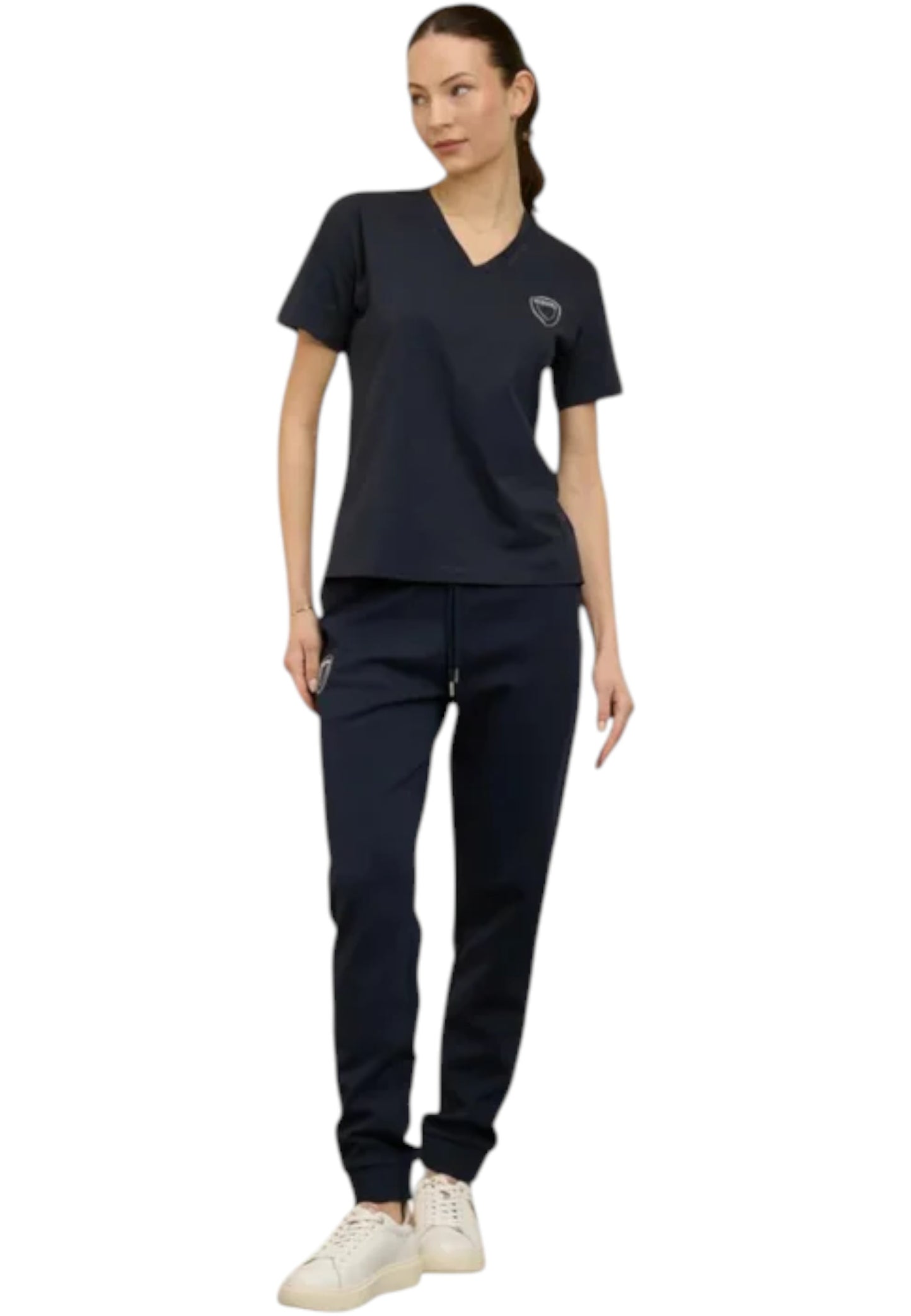 T-Shirt Manica Corta Donna Blauer