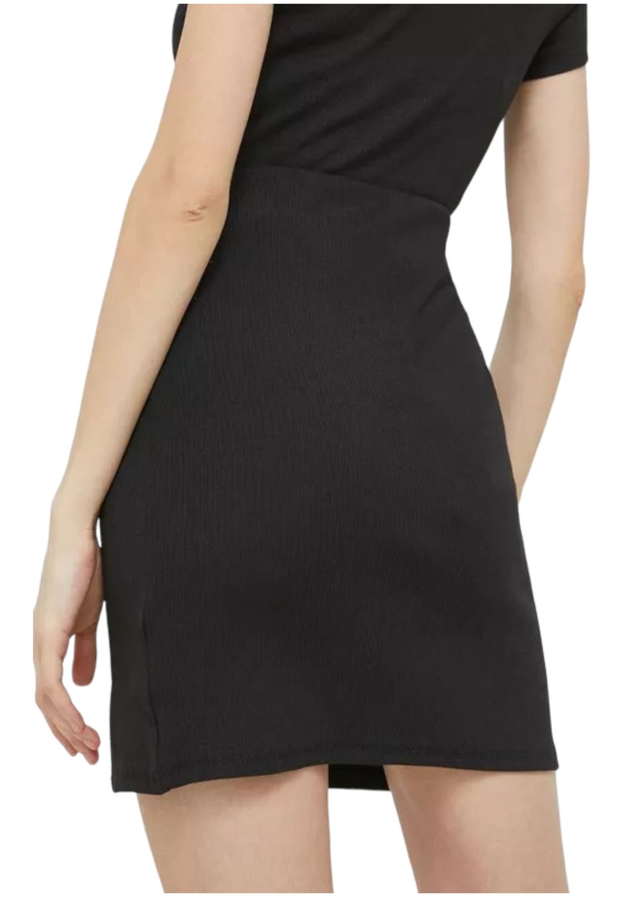 Gonna Corta Donna Tommy Jeans Side Slit Bodycon DW0DW15385