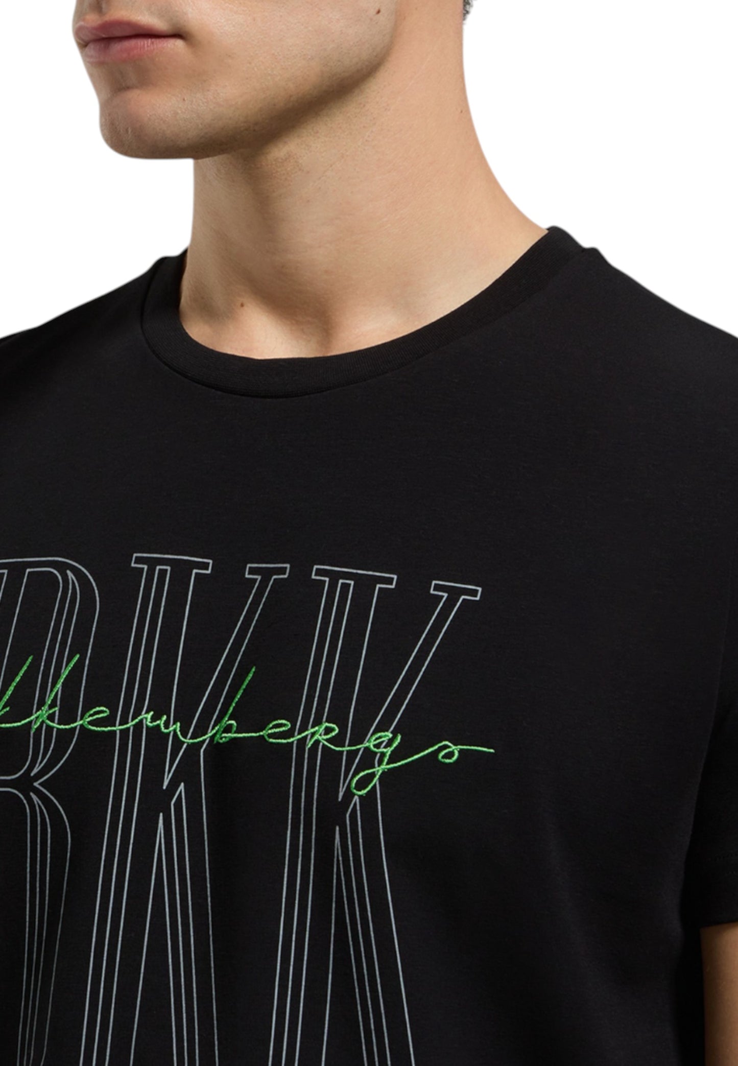 T-Shirt Manica Corta Uomo Bikkembergs Stampa BKK