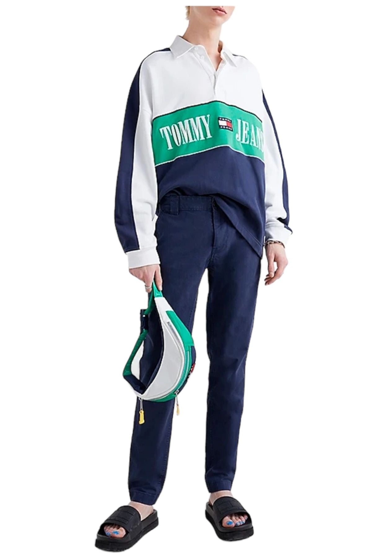 Pantaloni Chino Uomo Tommy Jeans Austin Chino Slim Tapered DM0DM15964