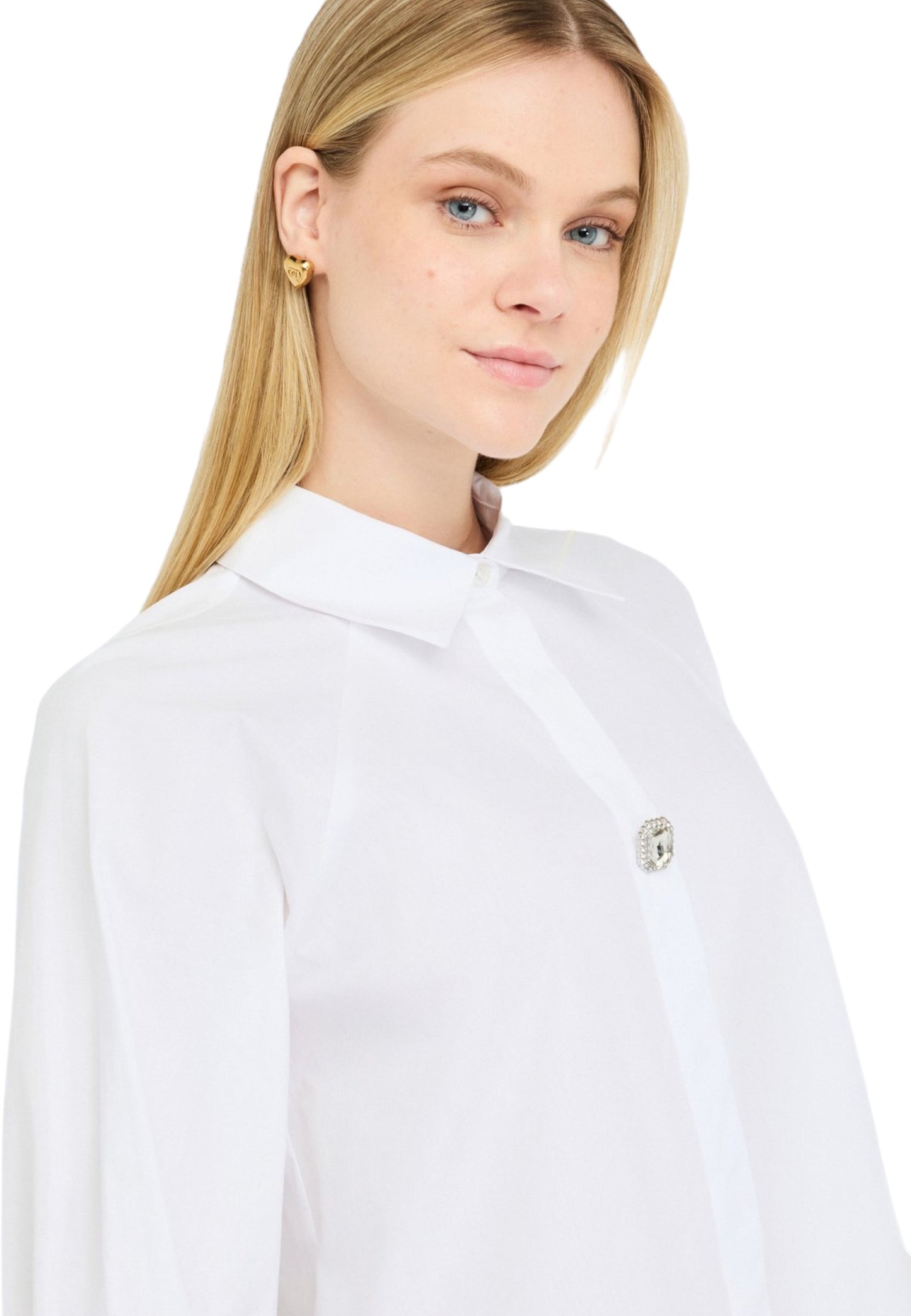 Camicia Manica lunga Donna Liu Jo Con Laccetti CF5243T3216