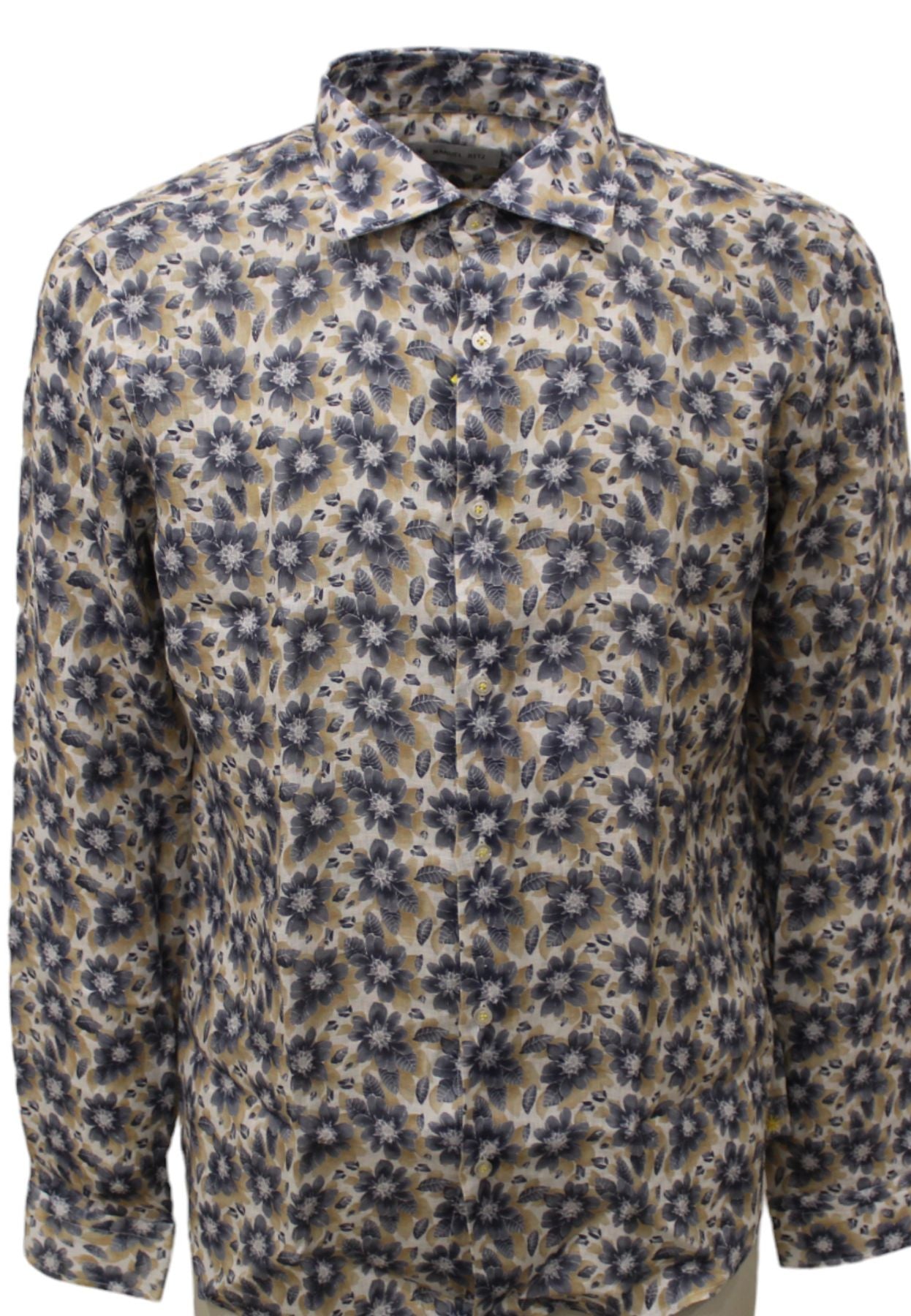 Camicia Manica lunga Uomo Manuel Ritz A Fantasia 3632E602L243345