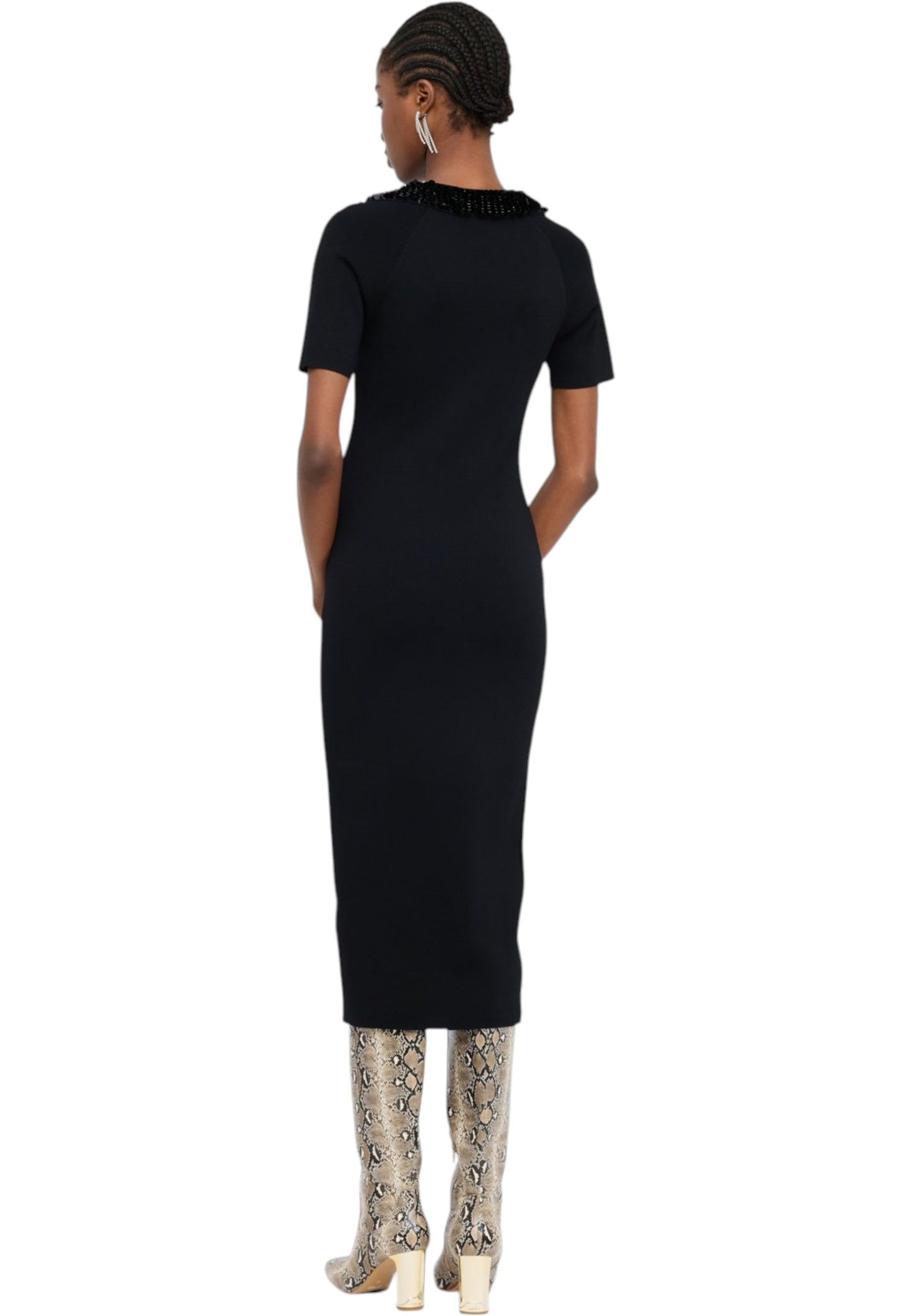 Vestito Corto Donna Liu Jo In Maglia CF5037MS55N