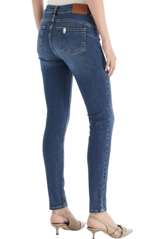Jeans Skinny Fit Donna Liu Jo Bottom Up Vita Alta Divine UF5013D0236