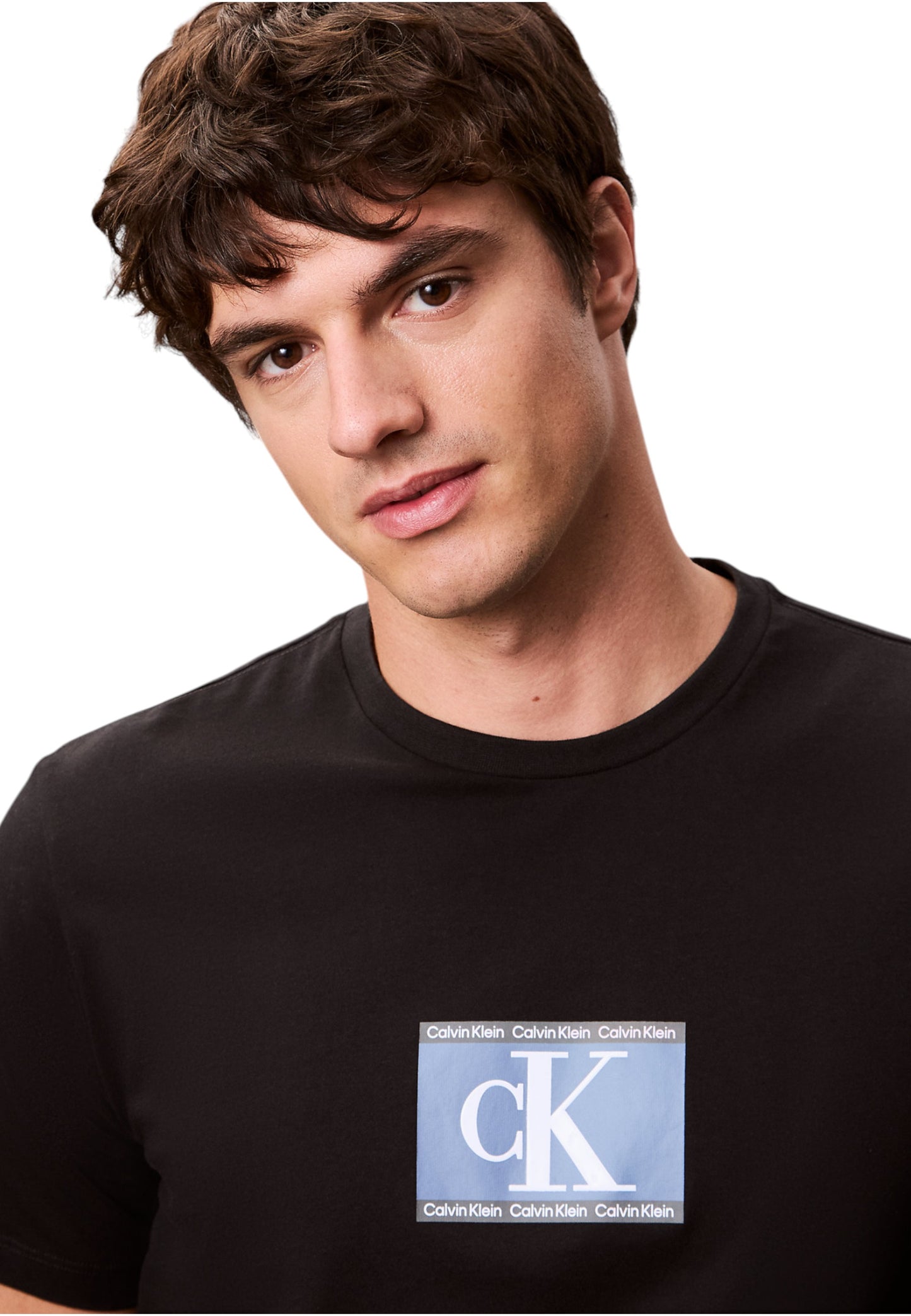 T-Shirt Manica Corta Uomo Calvin klein  30S Eu Sp Ck Box LV04RC854G