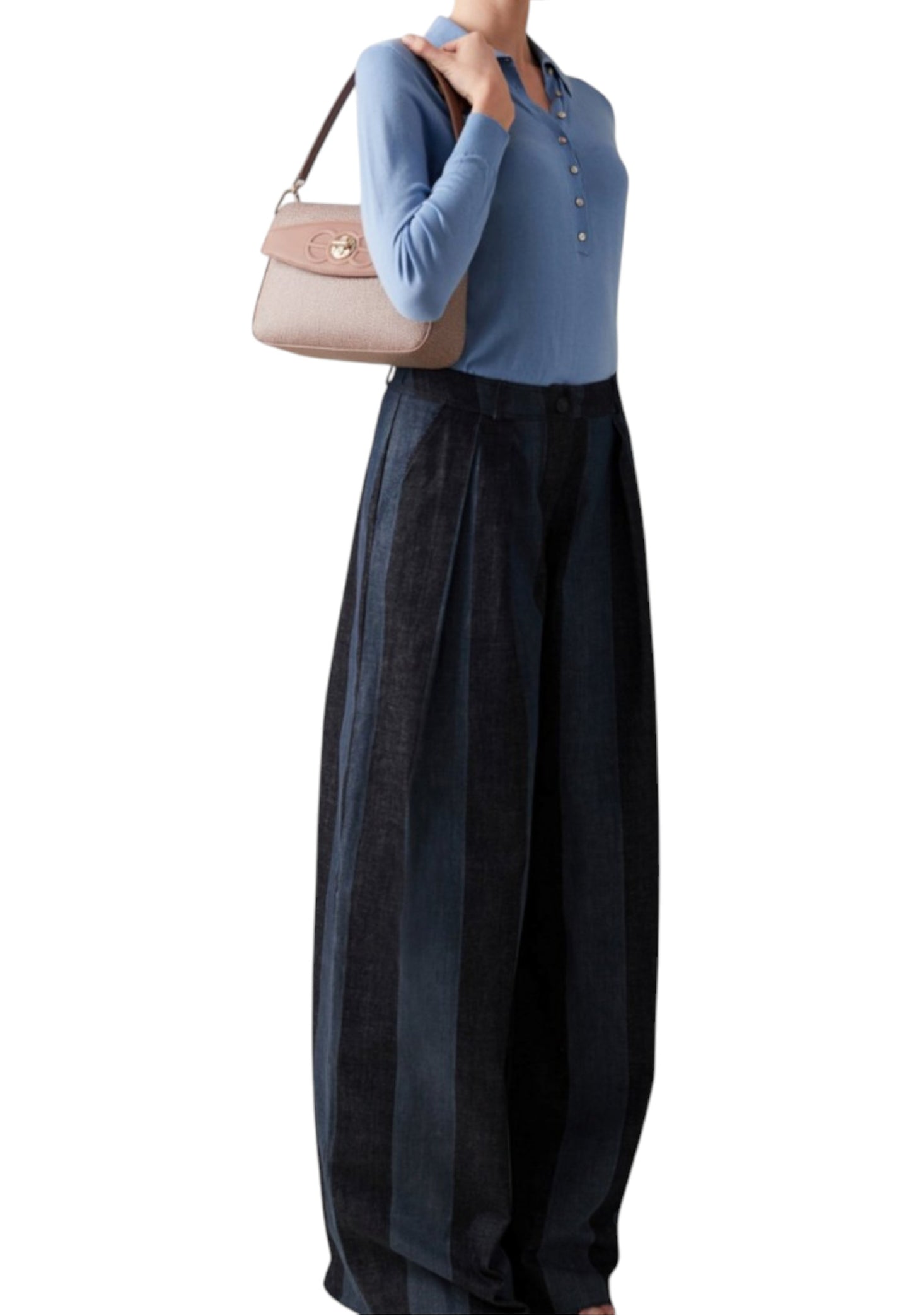 Borsa A Spalla Donna Borbonese Camera Case Small Con tracolla Moonlight 910101390098