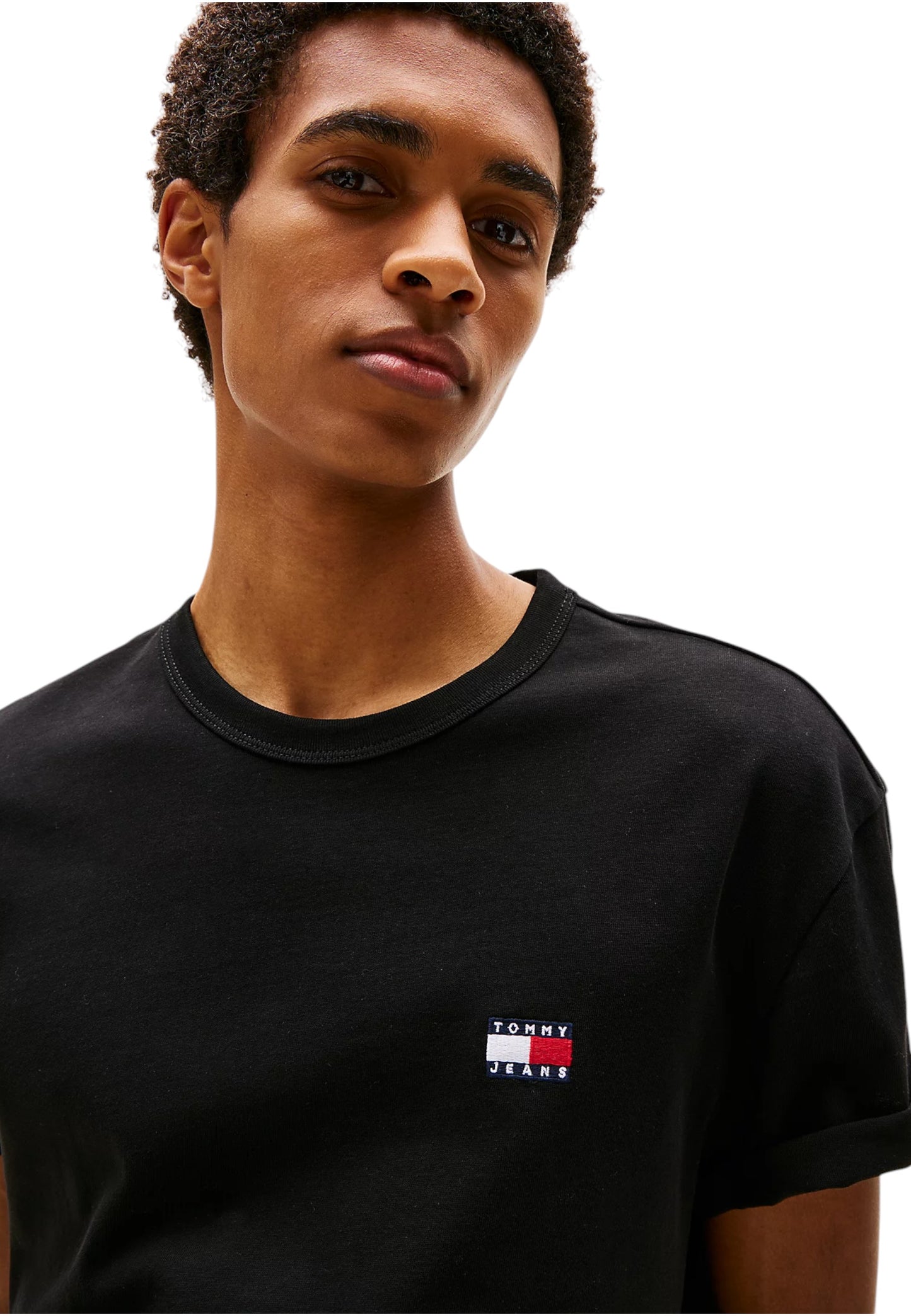 T-Shirt Manica Corta Uomo Tommy Jeans  Tjm Reg Badge Ex