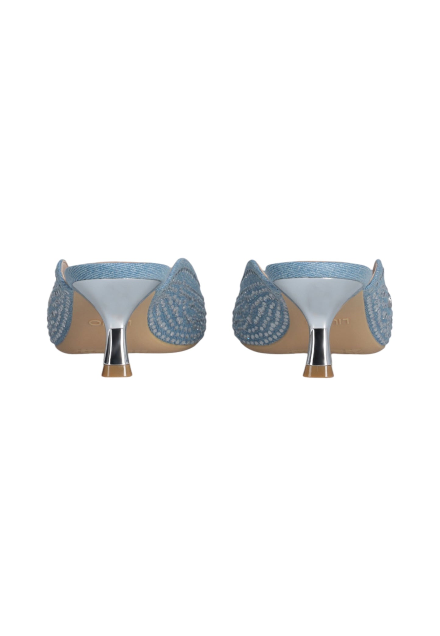 Ciabatte Donna Liu Jo Sabot Denim/Strass Gemy