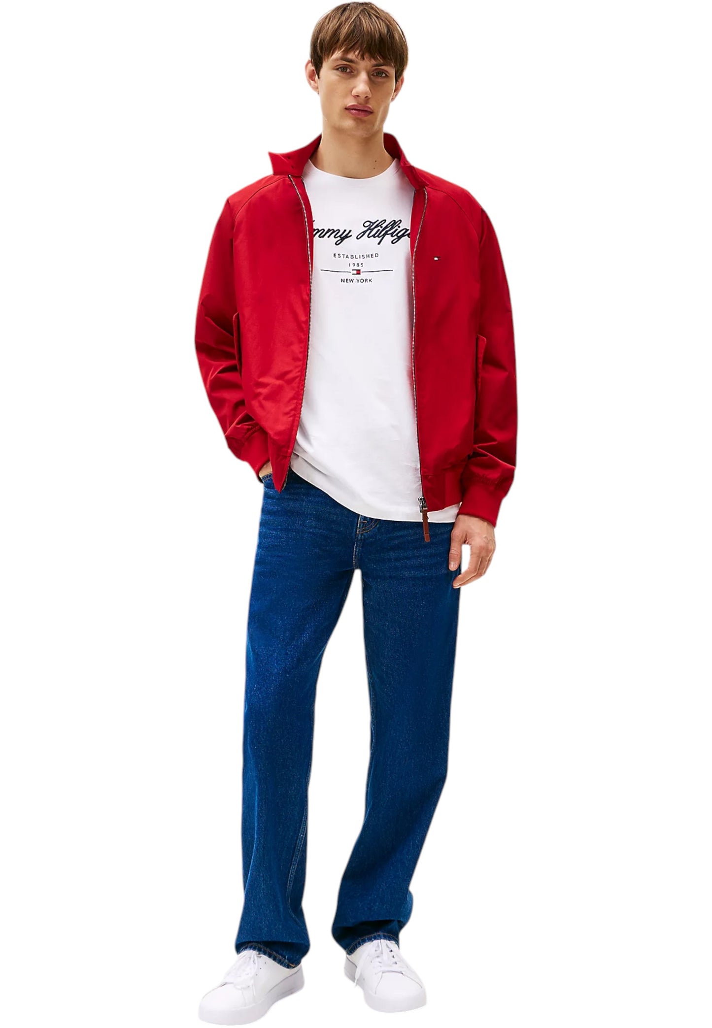 T-Shirt Manica Corta Uomo Tommy Hilfiger  Script Logo