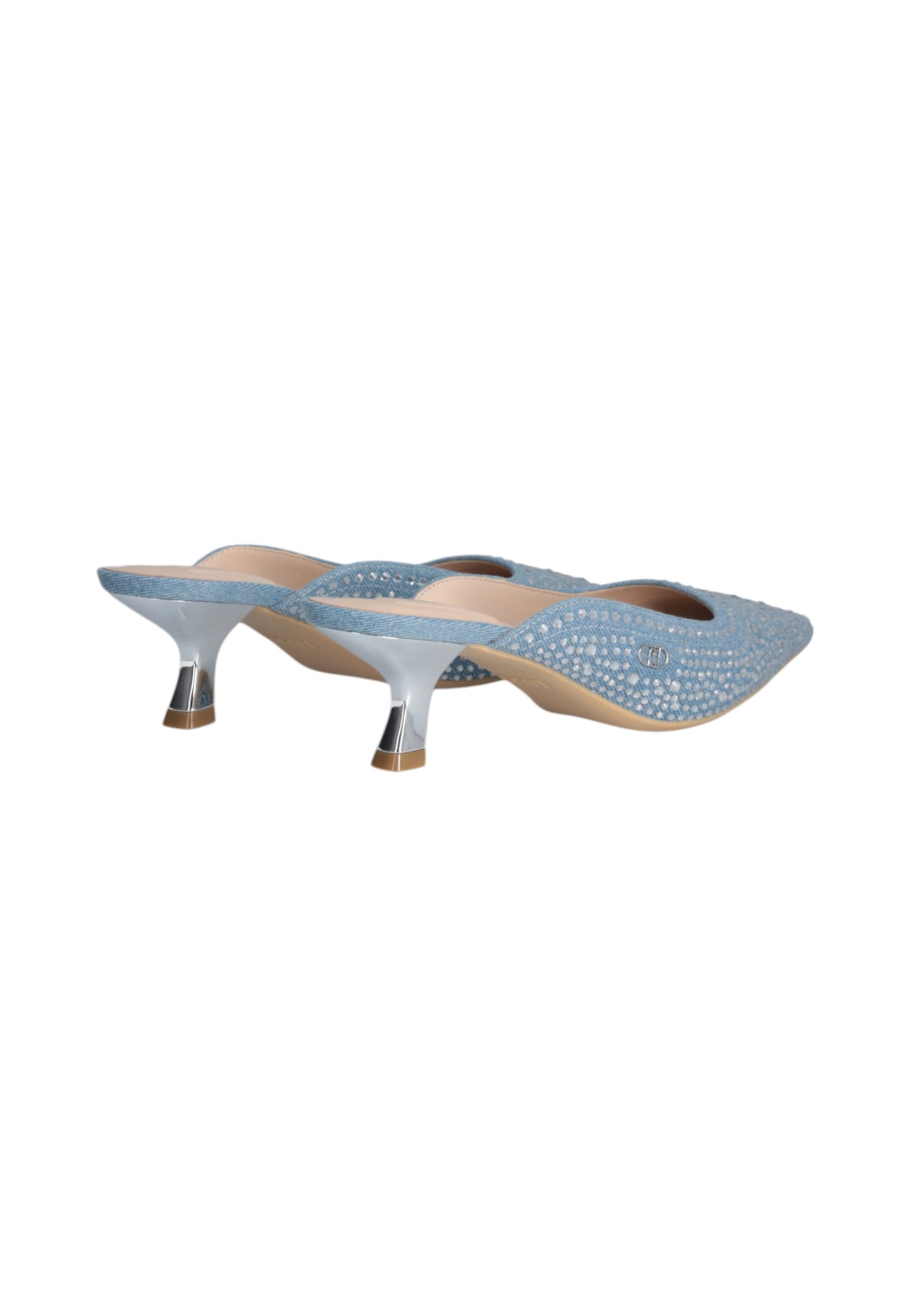 Ciabatte Donna Liu Jo Sabot Denim/Strass Gemy