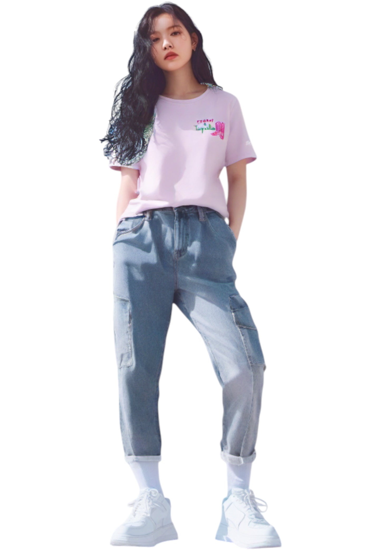 T-Shirt Manica Corta Donna Mc2 Saint Barth Tequila Texani Embroidery Esme ESE0001