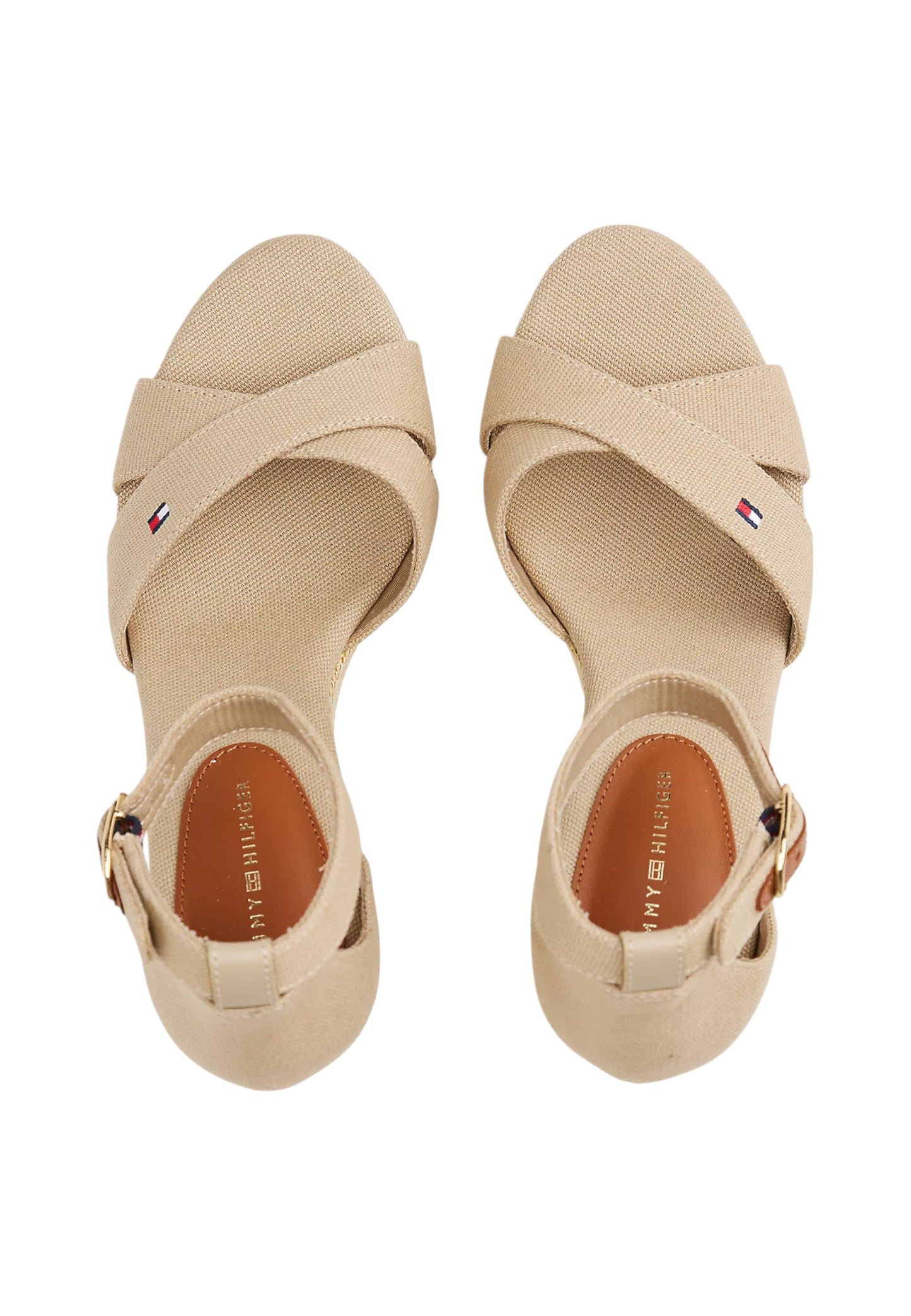 Sandali Con Zeppa Donna Tommy Hilfiger Flag High Wedge