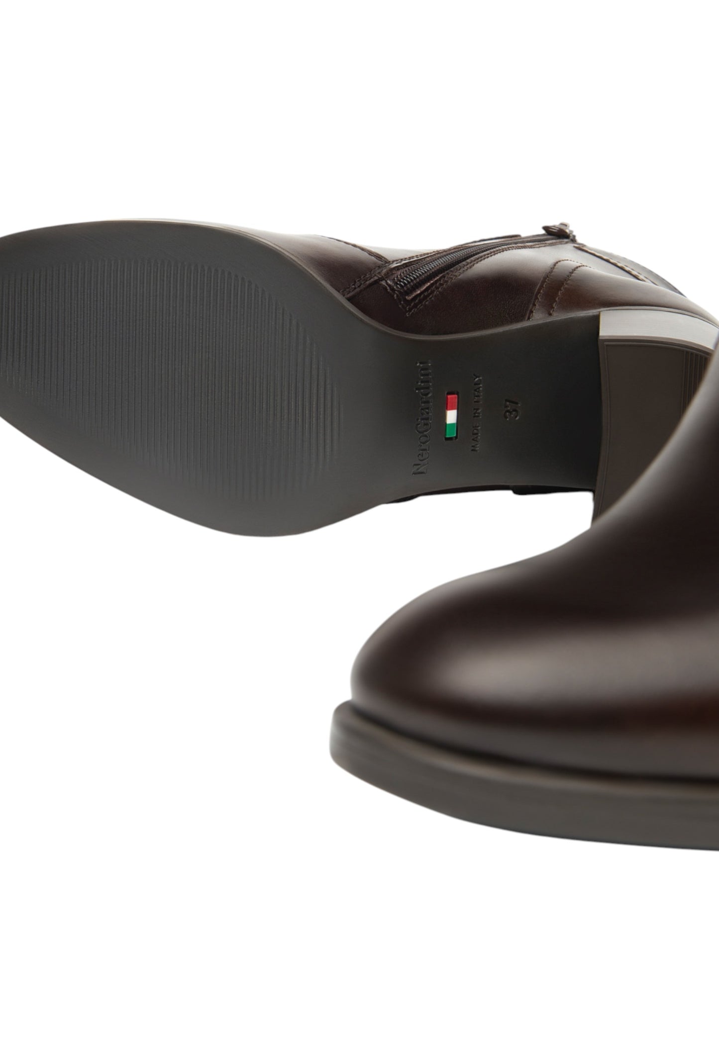 Stivaletti Tronchetti Donna Nero Giardini Tacco 7 CM I513851D