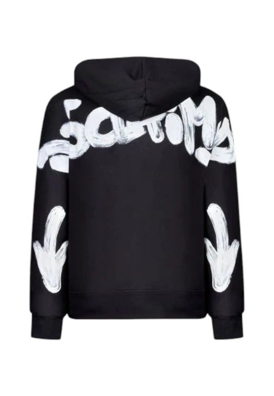 Felpa Con Cappuccio Uomo Disclaimer 25IDS55106