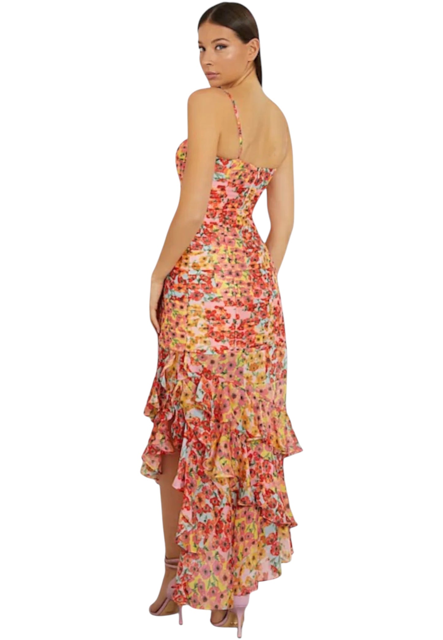 Vestito Lungo Donna Guess W4GK26WCWF2