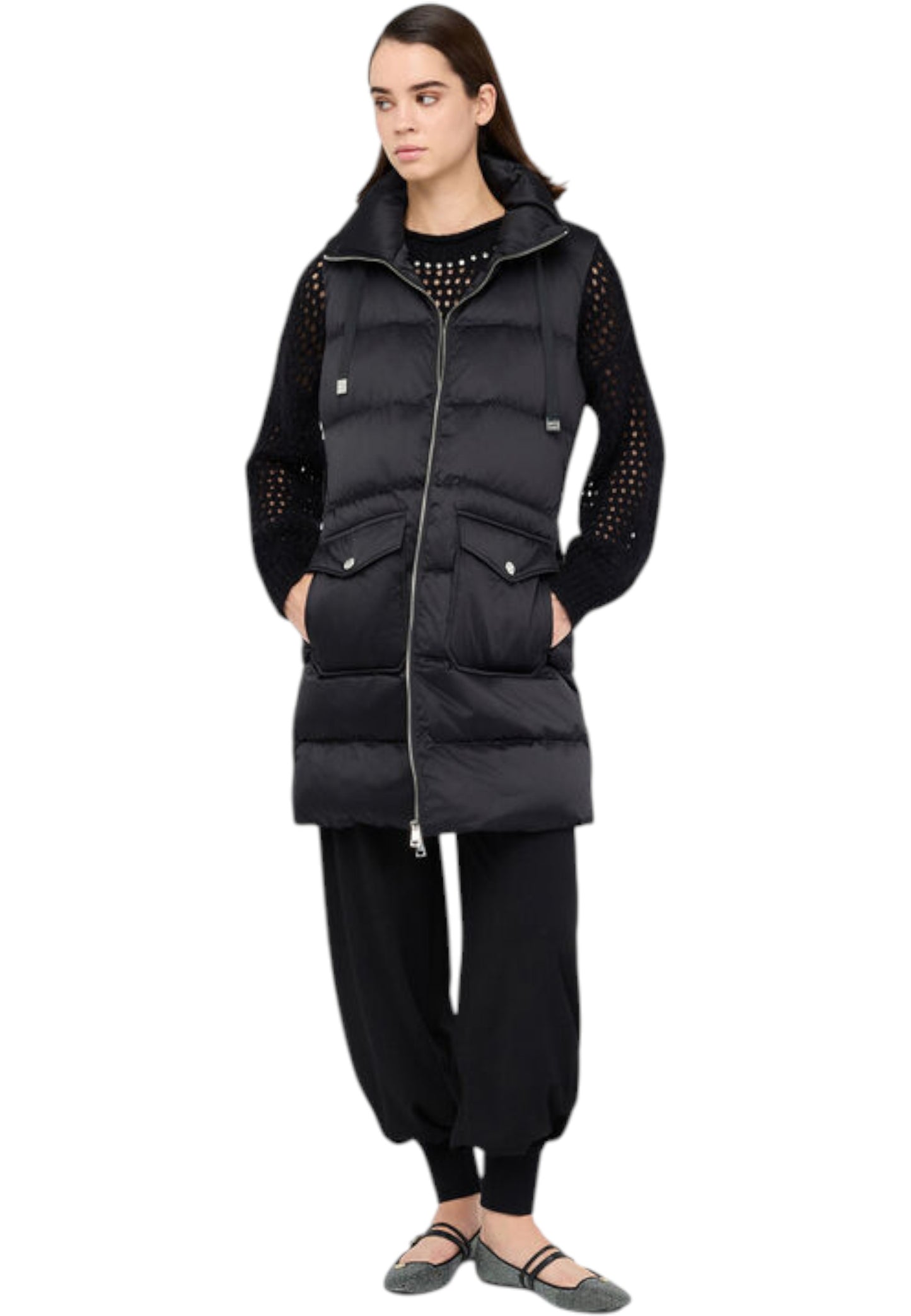 Gilet Donna Liu Jo Lungo Imbottito MF5292T017A