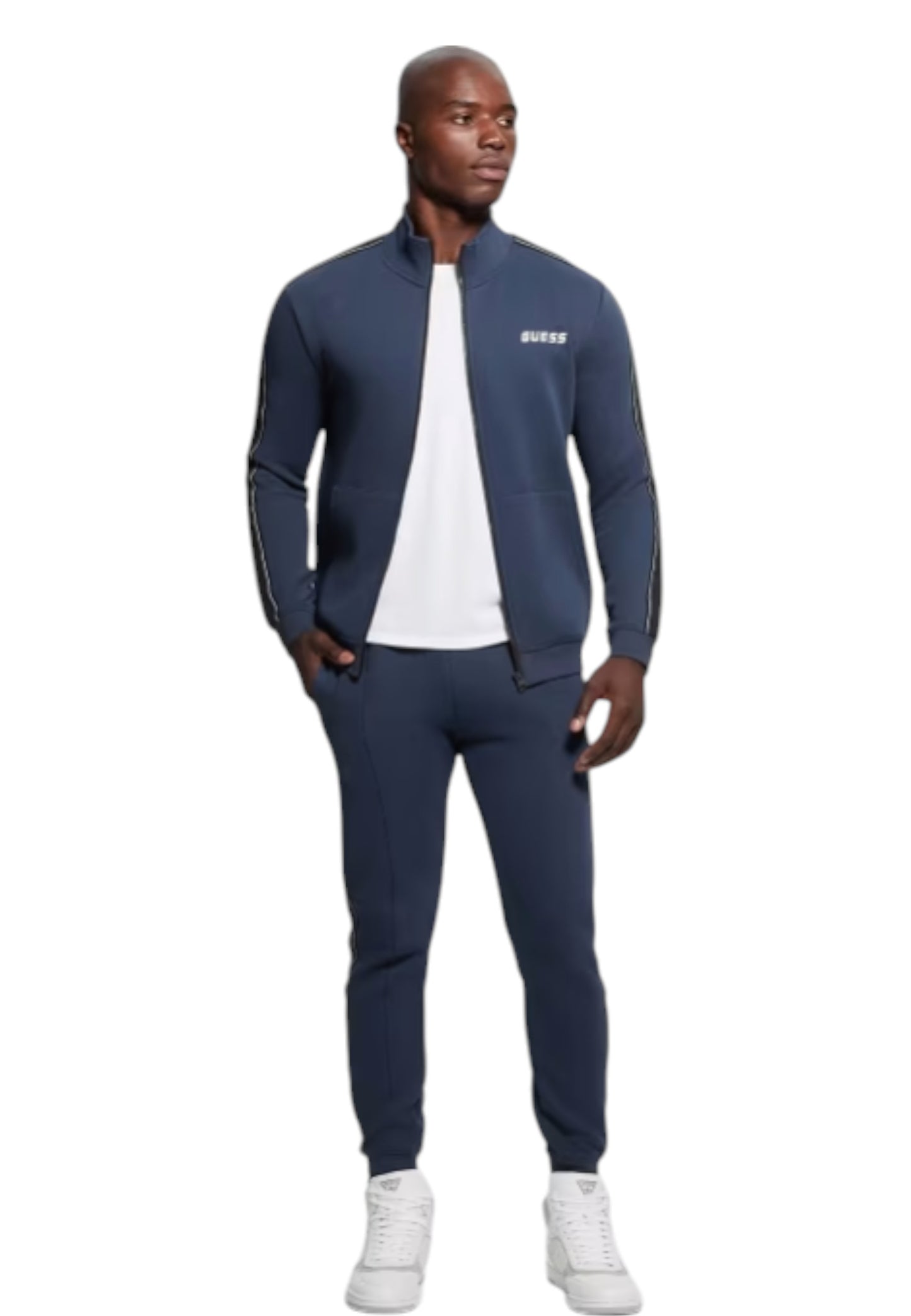 Pantaloni Tuta Uomo Guess Mickey Cuff Pant