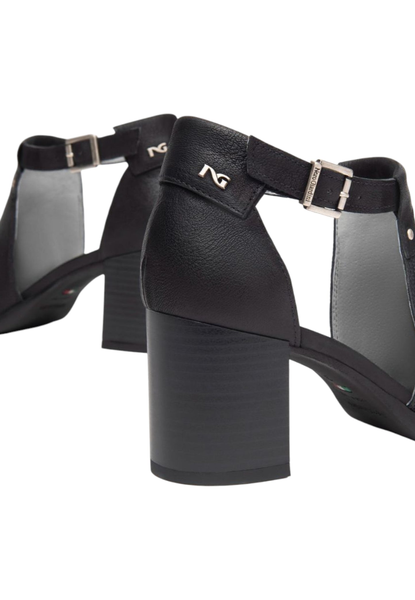 Sandali Con Tacco Donna Nero Giardini