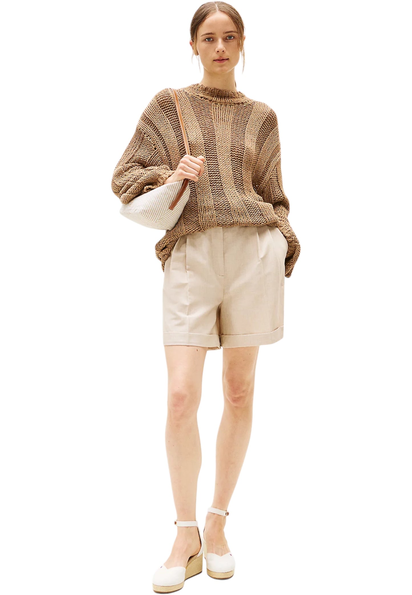 Sandali Con Zeppa Donna Tommy Hilfiger  Flag Closed Toe Mid Wedge