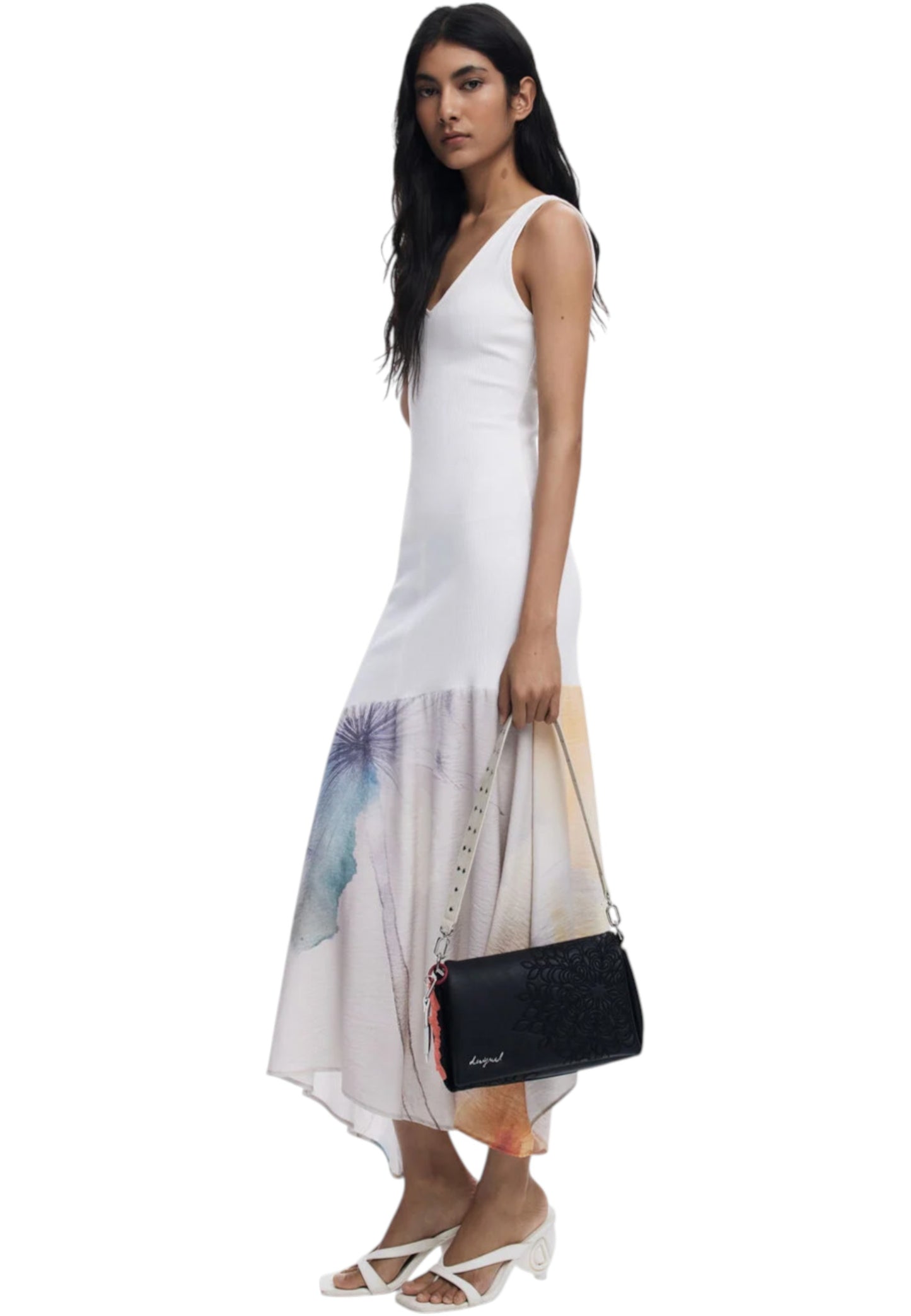Borsa A Tracolla Donna Desigual Sierra Naron Medium Flap 25WAXPBD