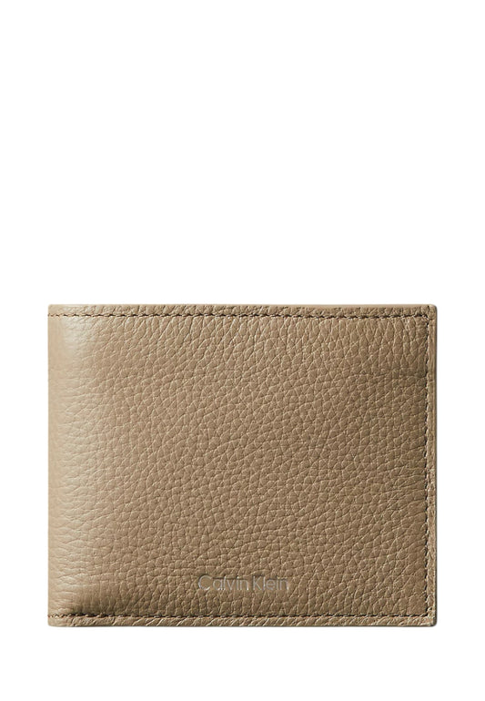 Portafoglio Con Portamonete Uomo Calvin klein Billfold Con Zip Ck Leather