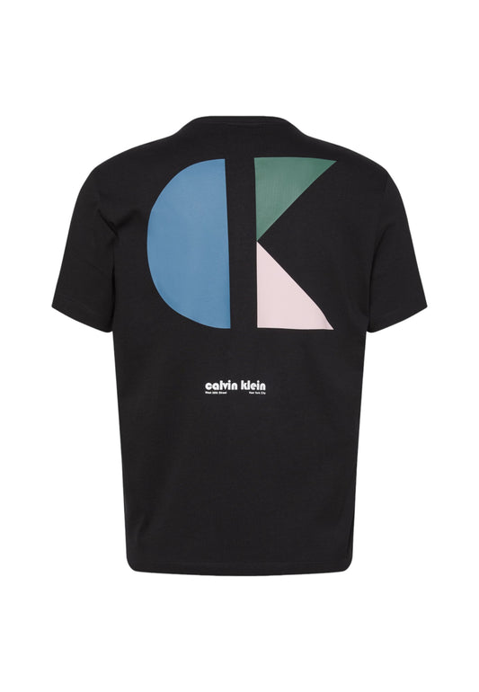 T-Shirt Manica Corta Uomo Calvin klein Jeans  20S Ck Bauhaus Lo LV04RC827G