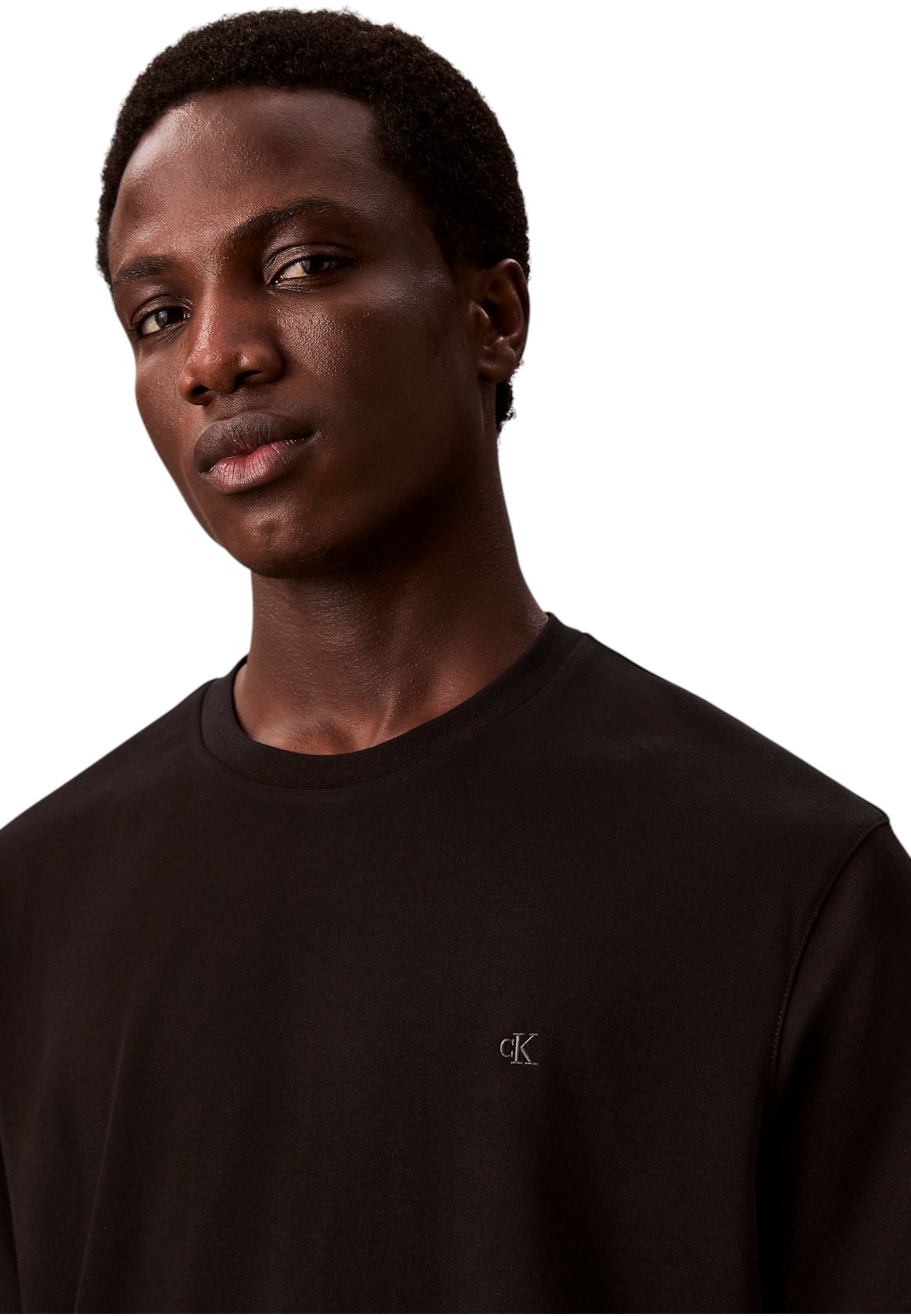 T-Shirt Manica Corta Uomo Calvin klein Supima Chest Emb LV04LB275G