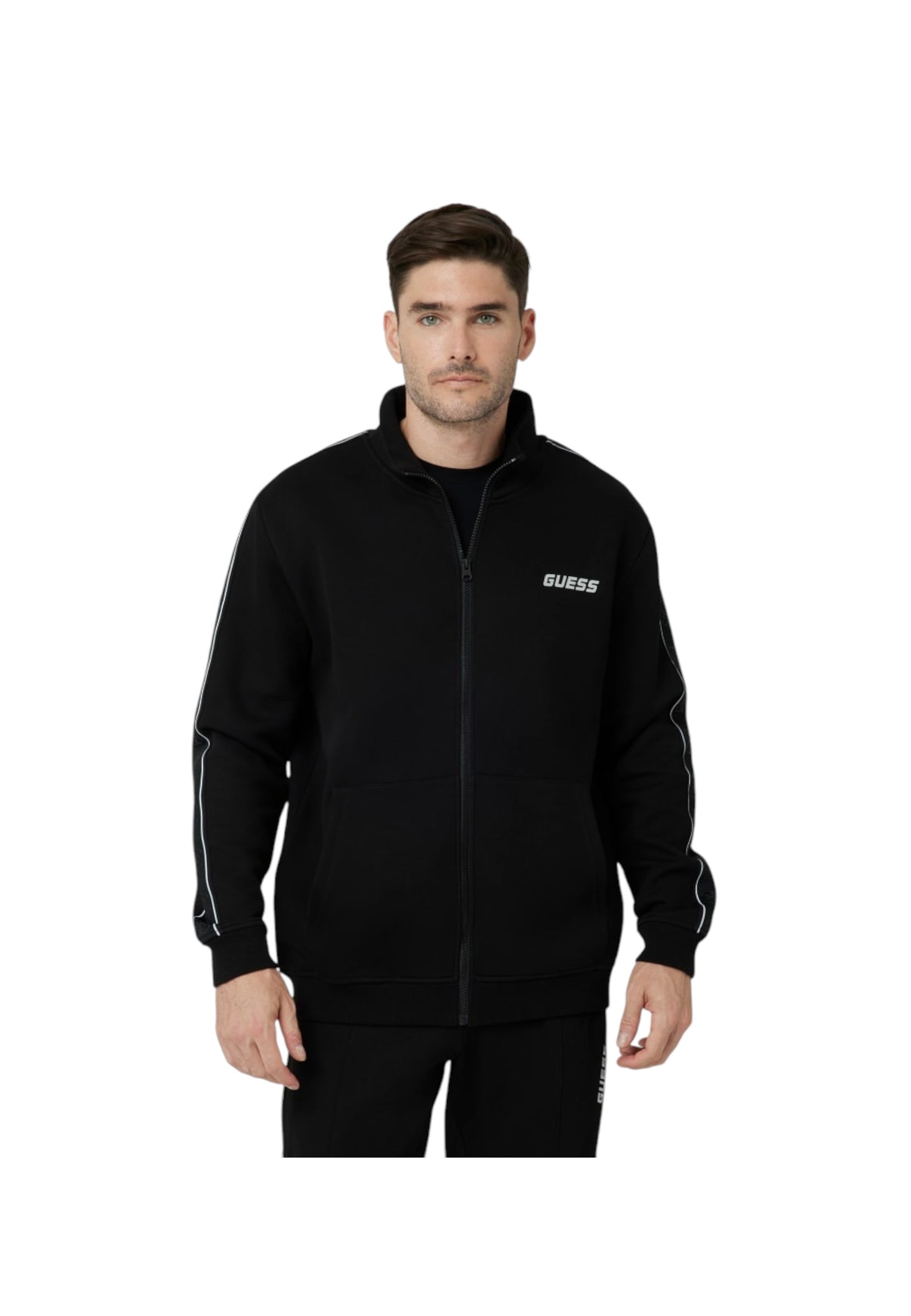 Felpa Con Zip Uomo Guess  Mickey