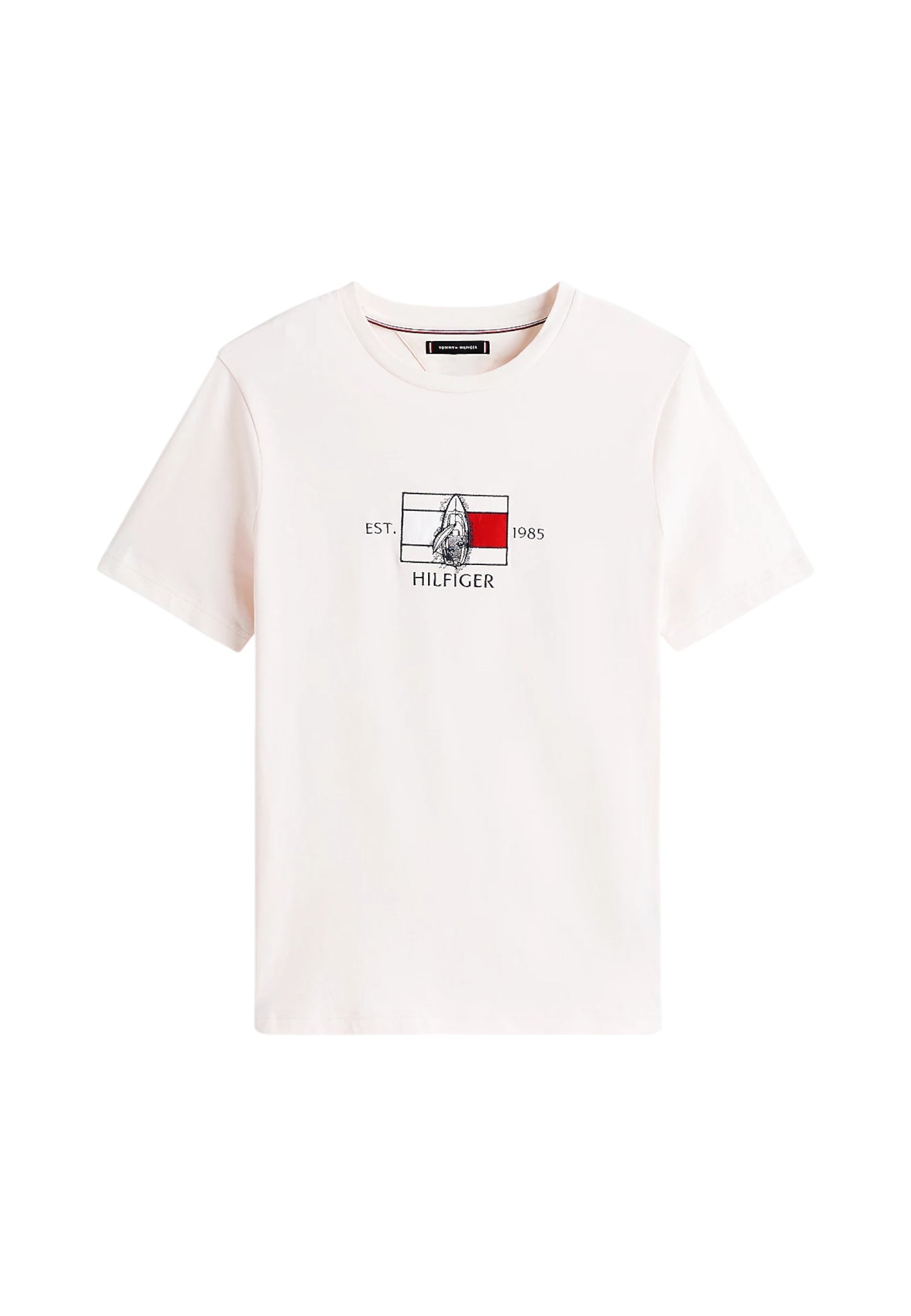 T-Shirt Manica Corta Uomo Tommy Hilfiger  Hilfiger Flag Sailin