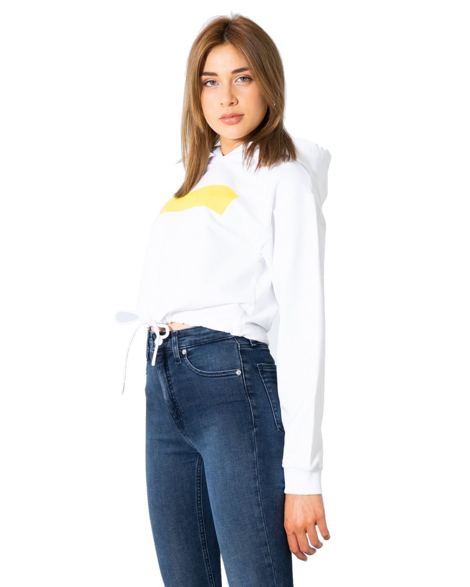 Felpa Con Cappuccio Donna Calvin klein Jeans J20J216233